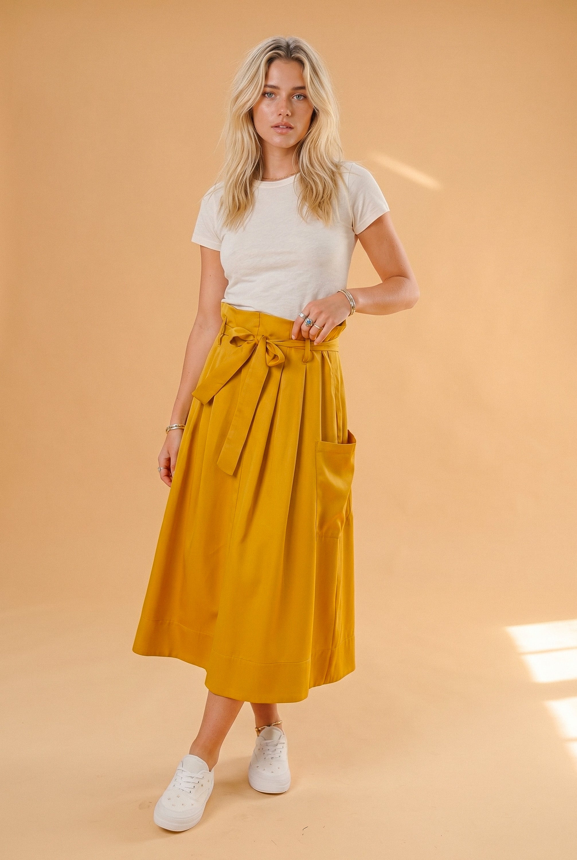 Skirt Mara Mustard