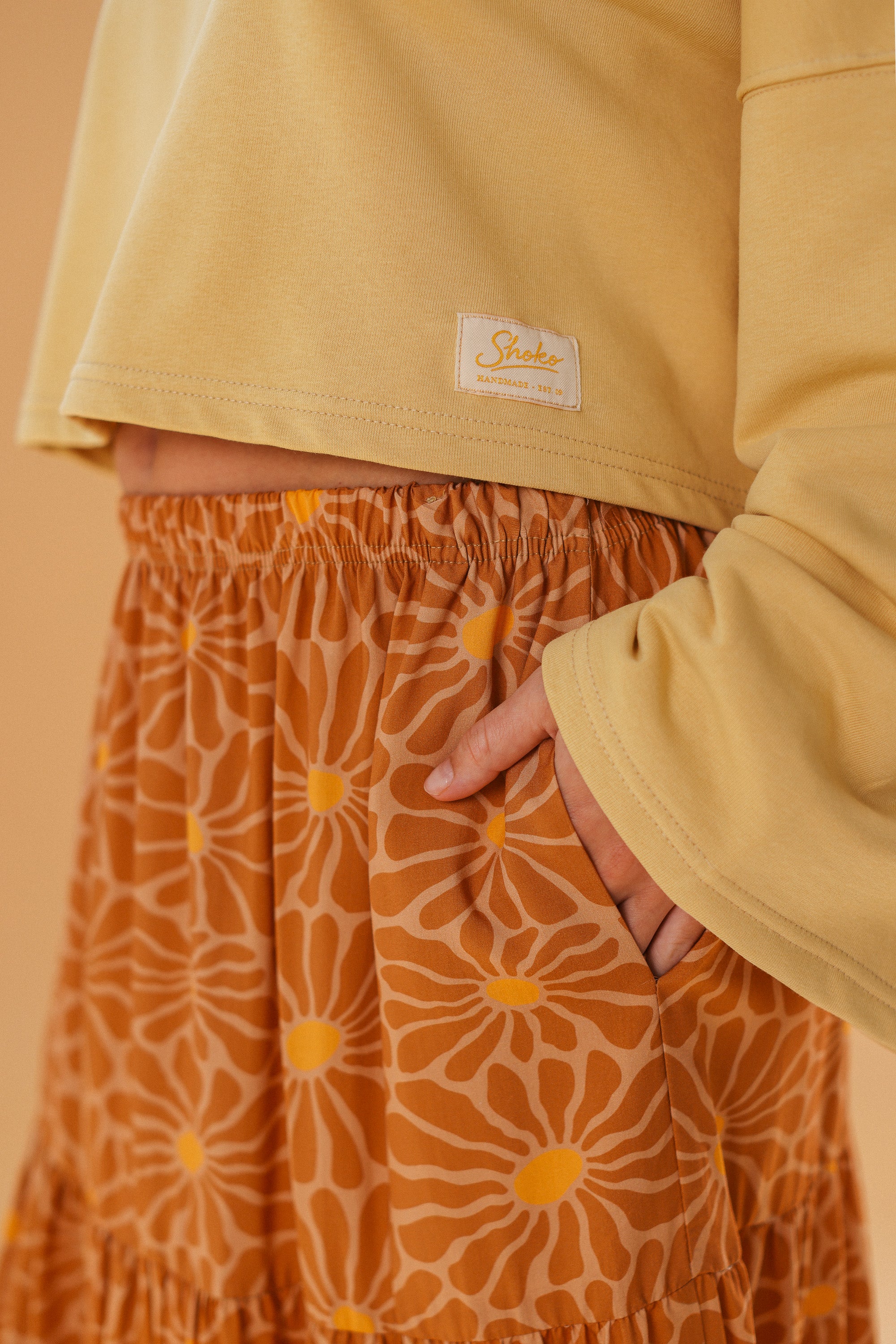Skirt Martha Retro Daisies