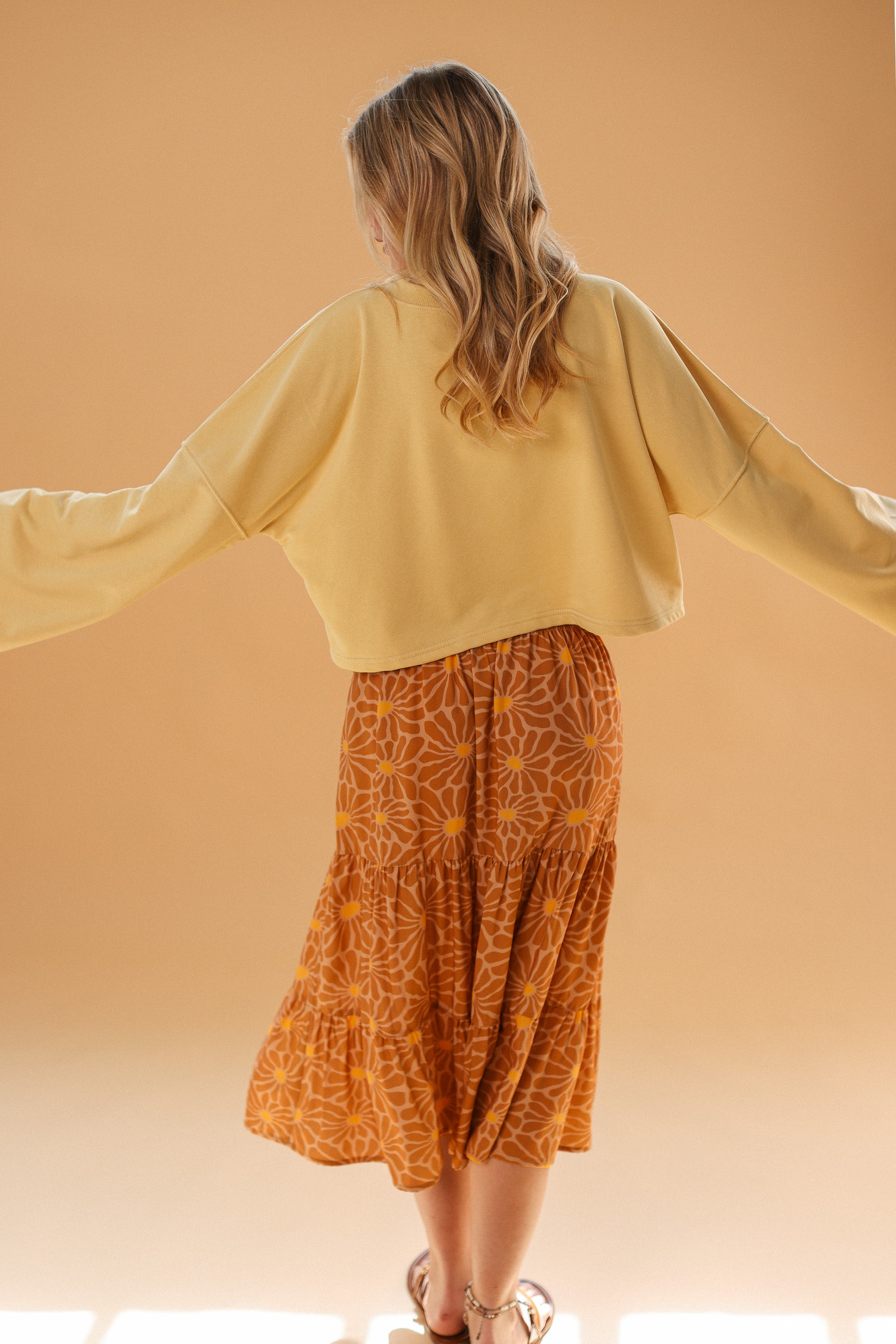 Skirt Martha Retro Daisies