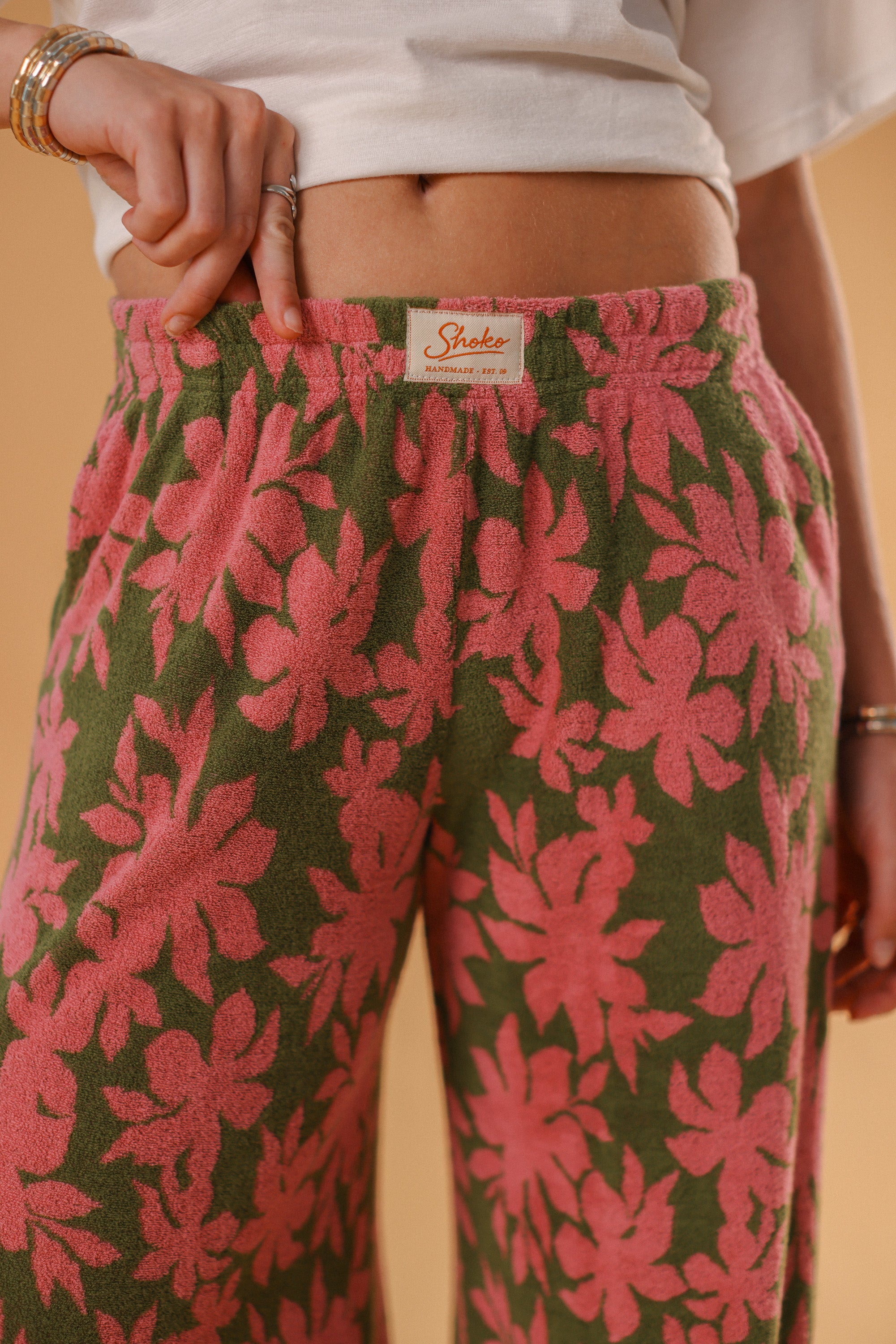 Trousers Sally Green Palms