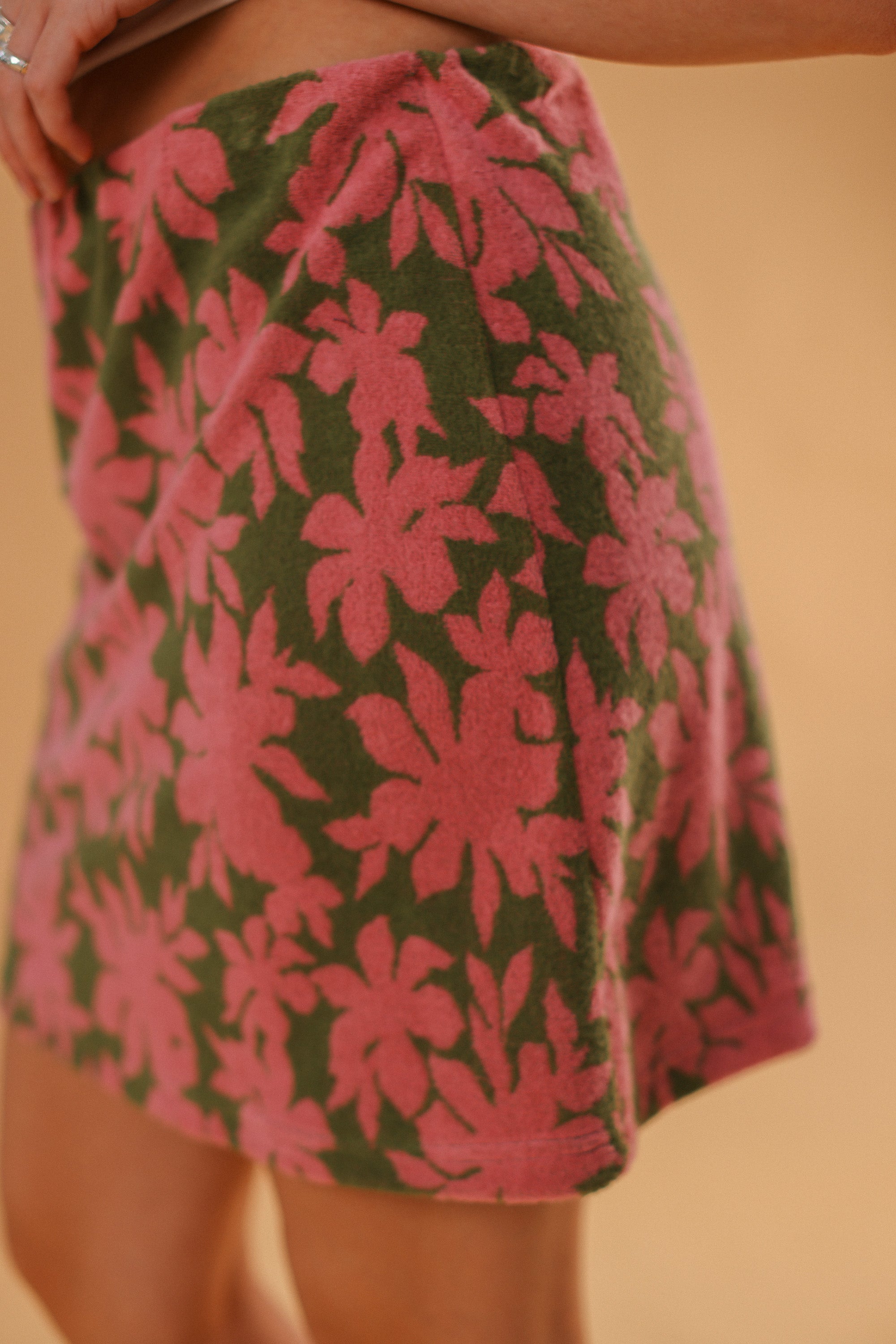 Skirt Adelina Green Palms