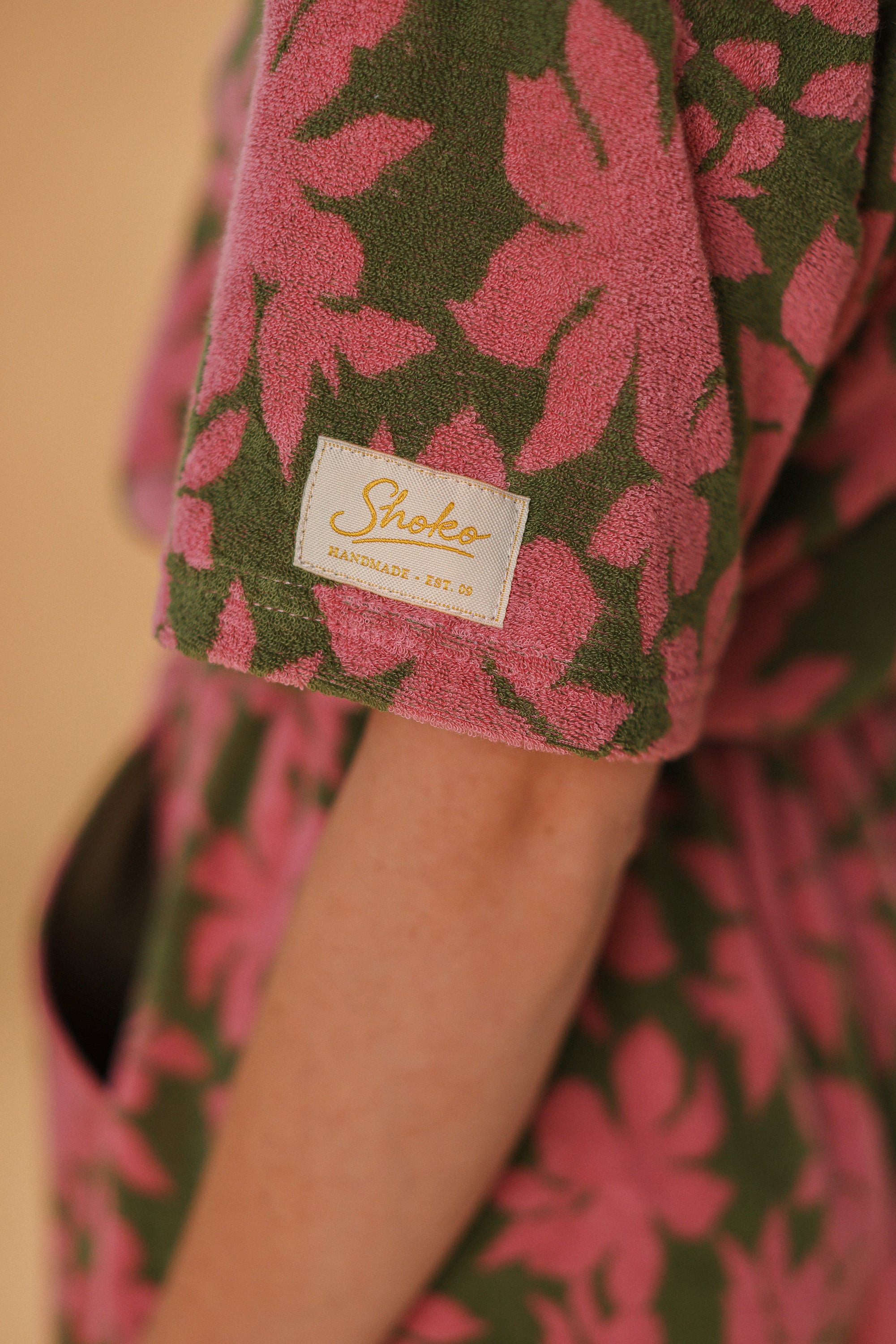 Playsuit Lara Green Palms