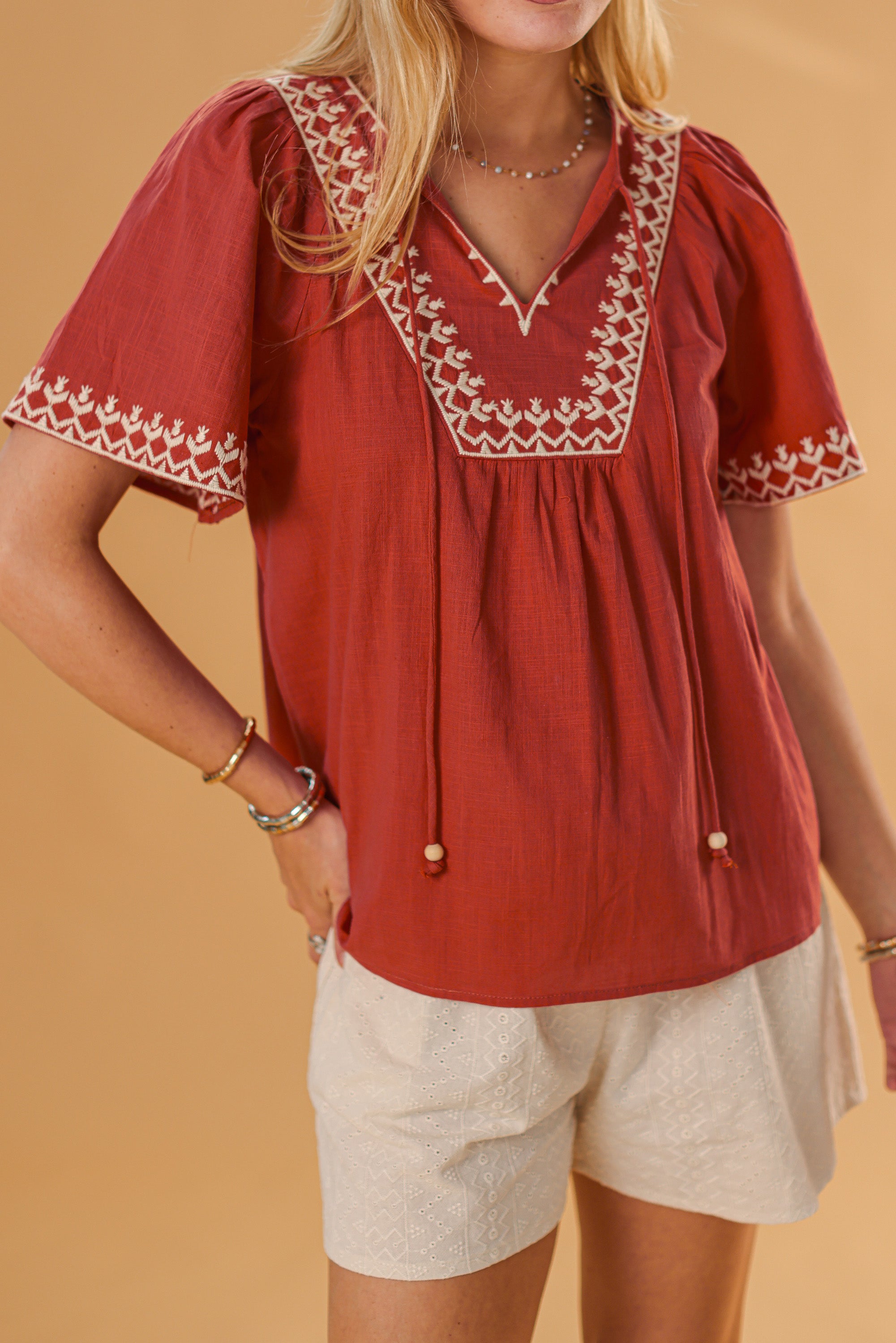 Top Liv Burnt Orange