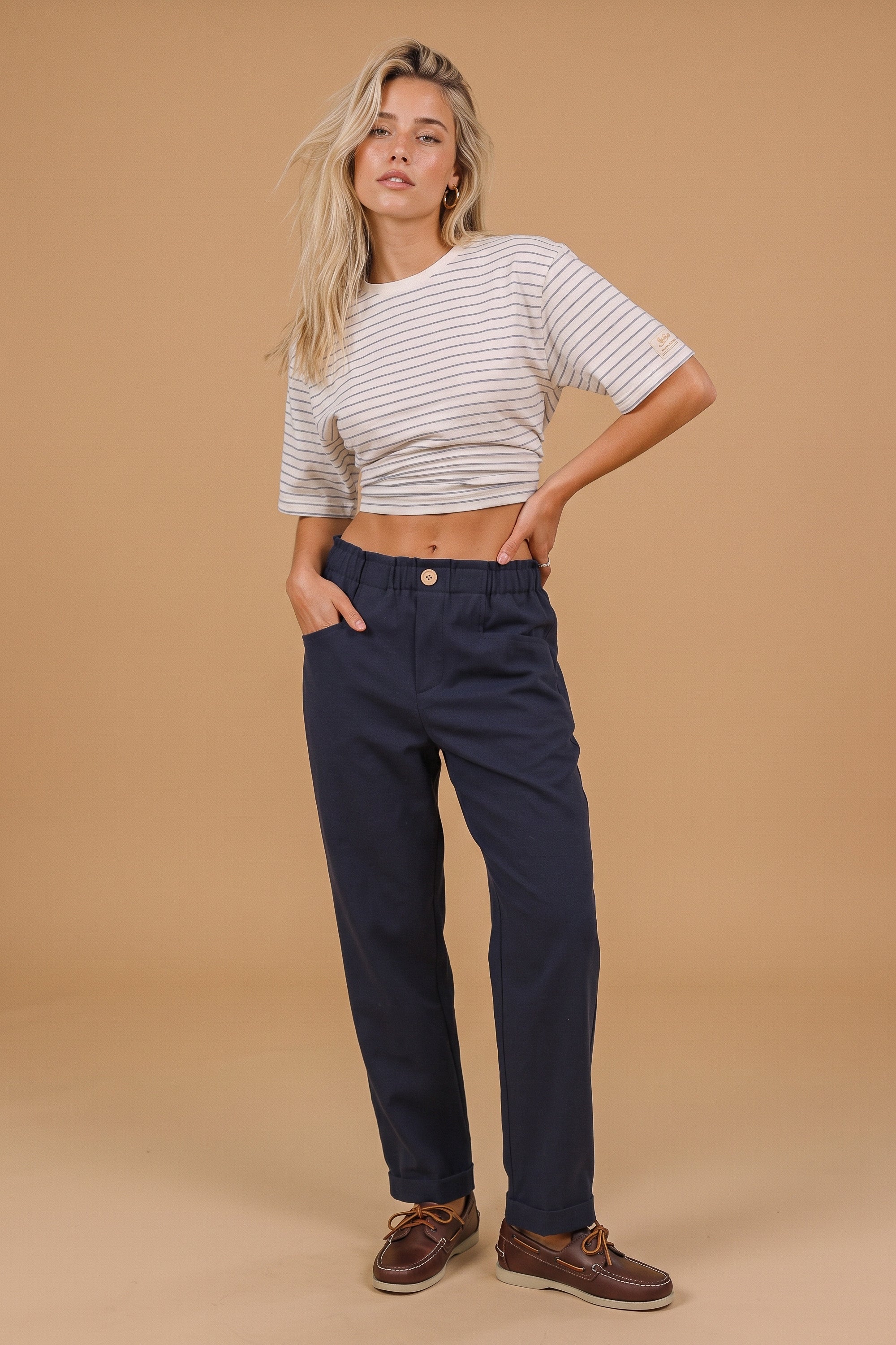 Top Sierra Grey Stripes