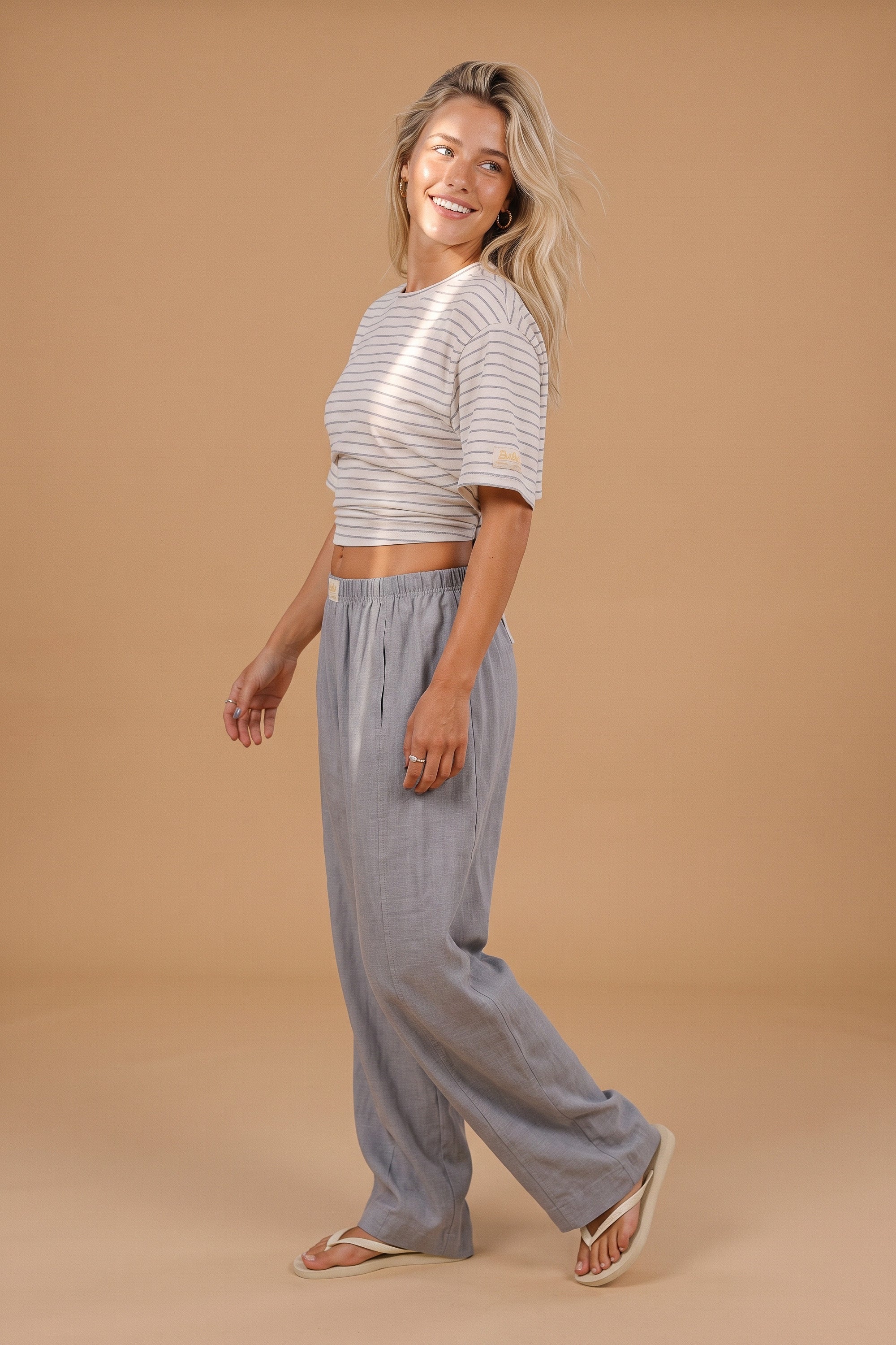 Trousers Dino Grey Denim