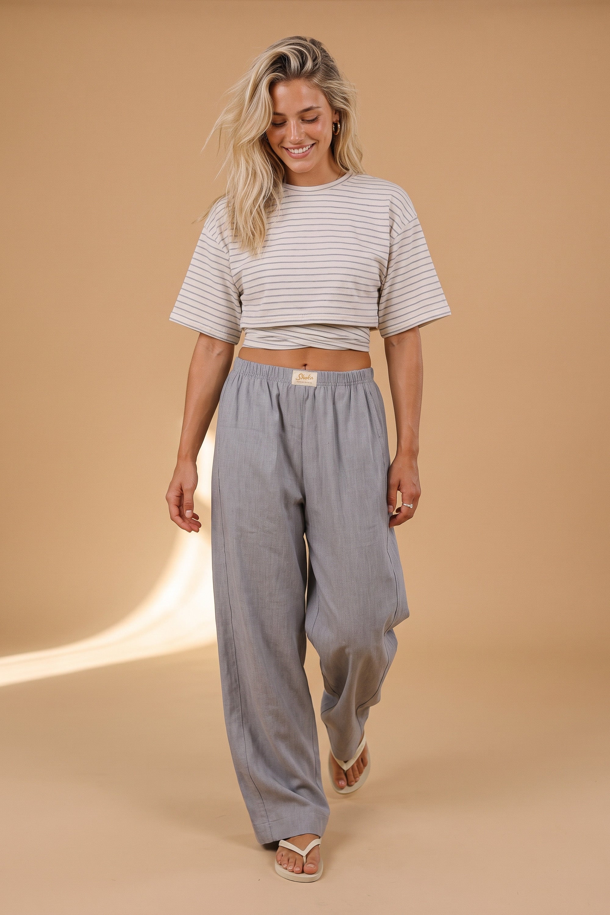 Trousers Dino Grey Denim