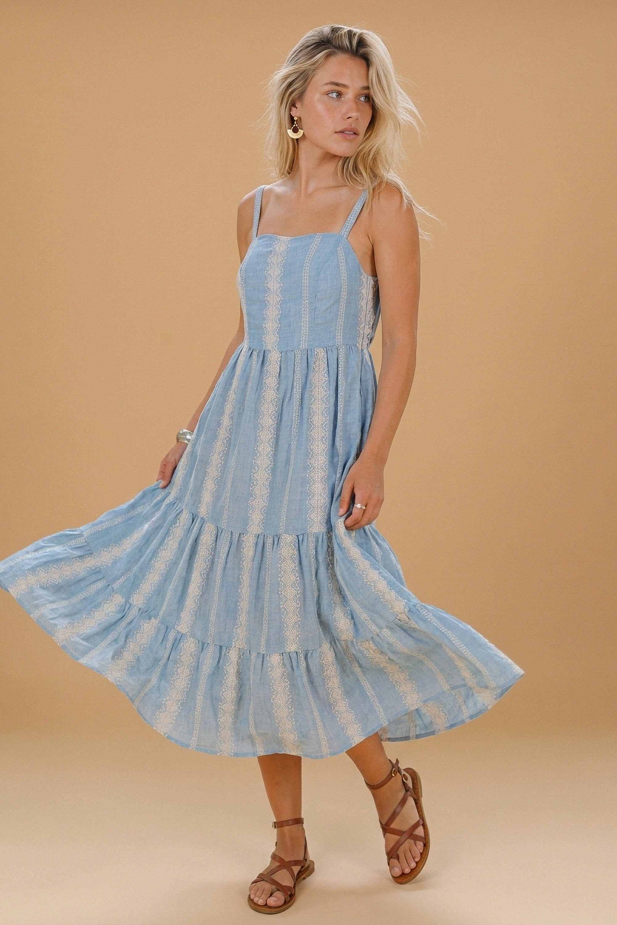 Dress Morin Light Blue