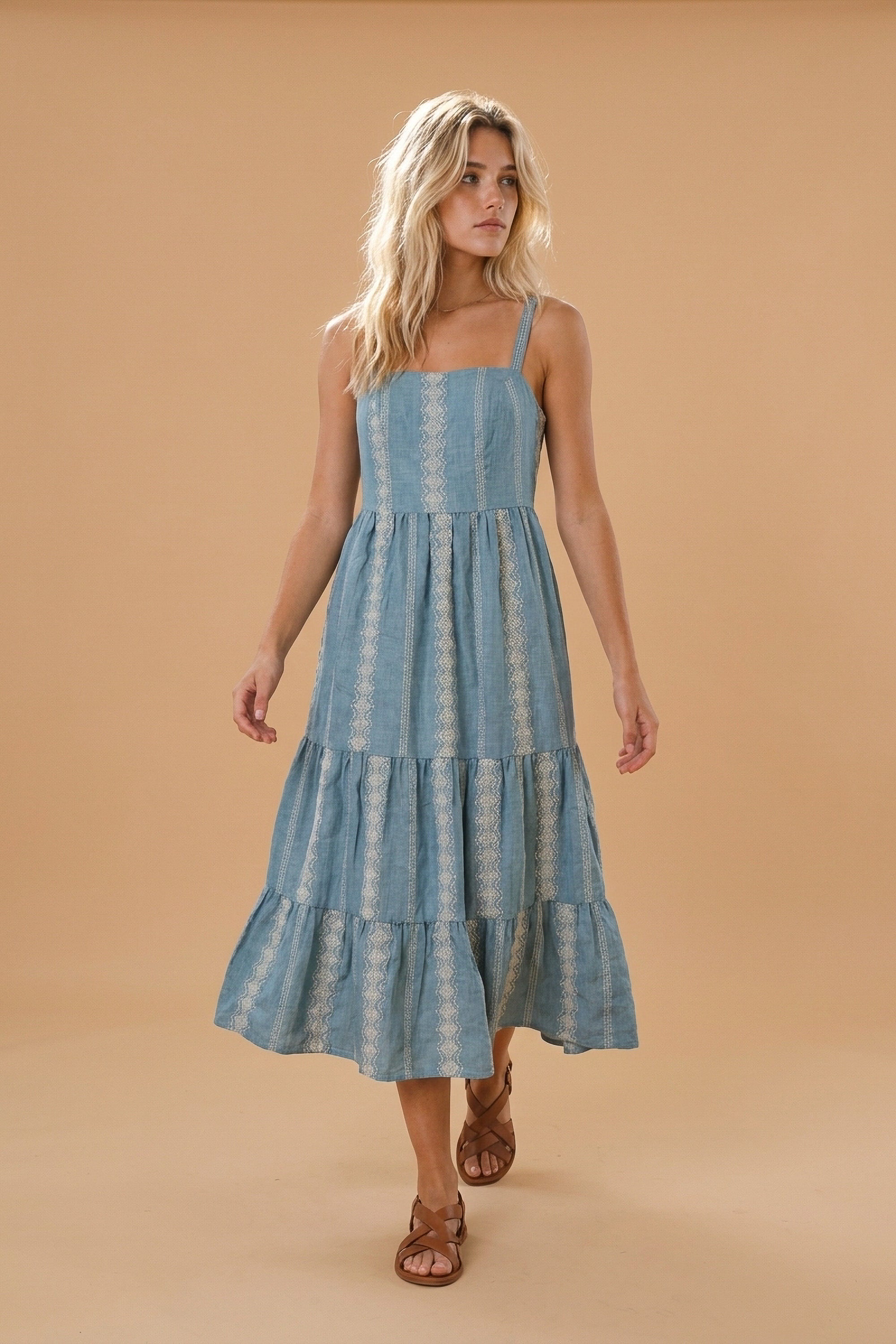 Dress Morin Light Blue