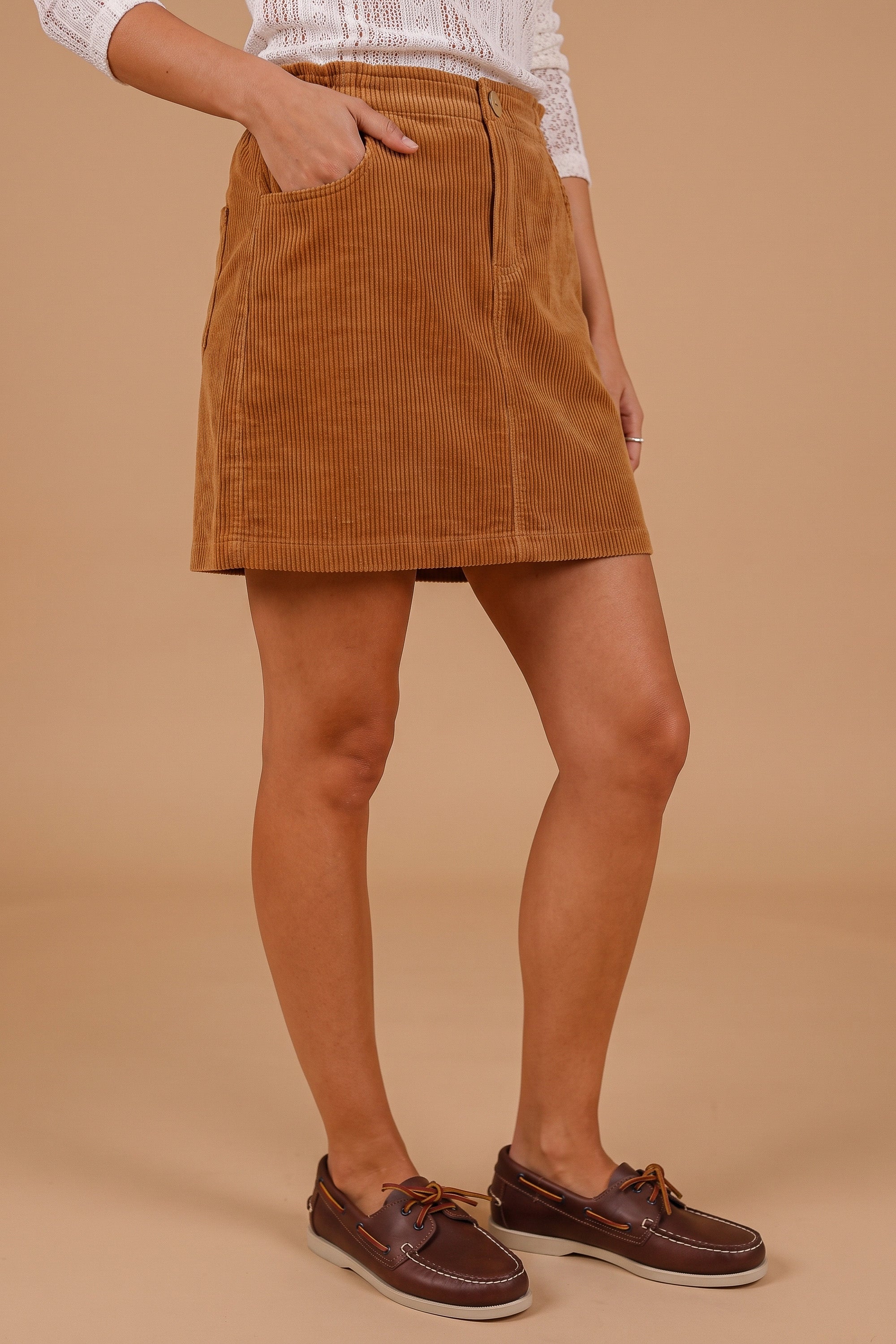 Skirt Vora Camel