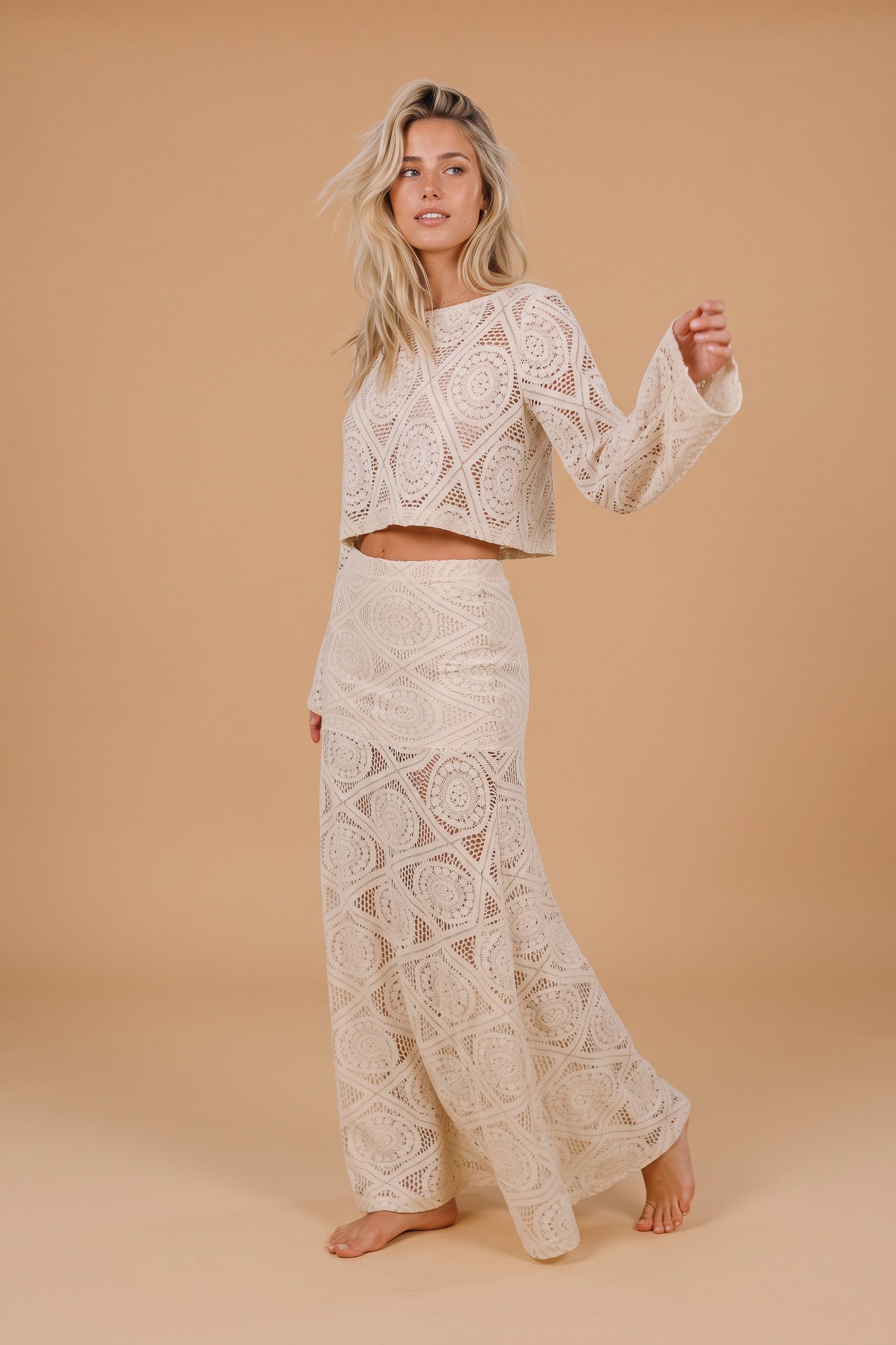 Skirt Amerina Cream Lace