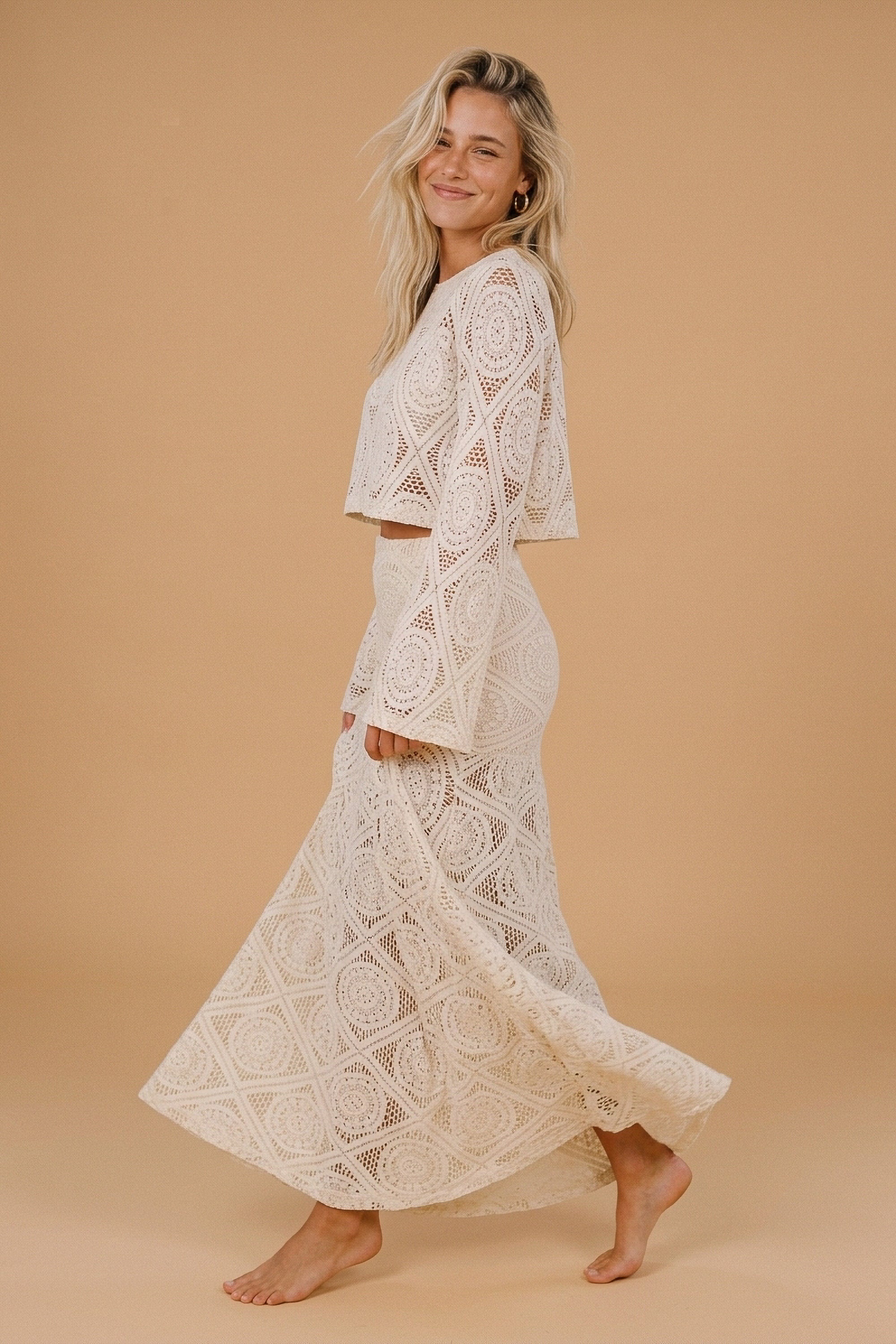 Skirt Amerina Cream Lace