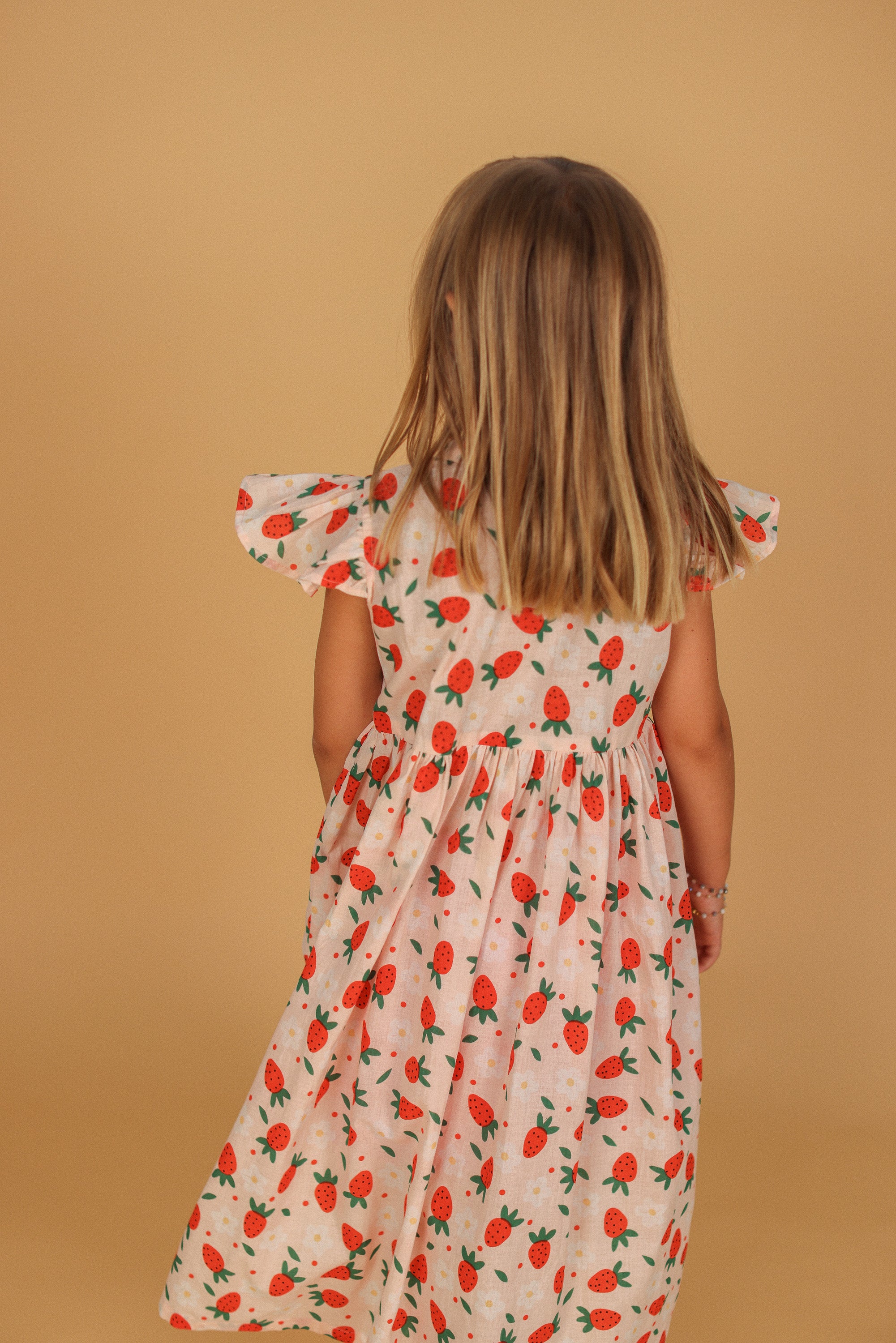 Kids Dress Strawberry Delight