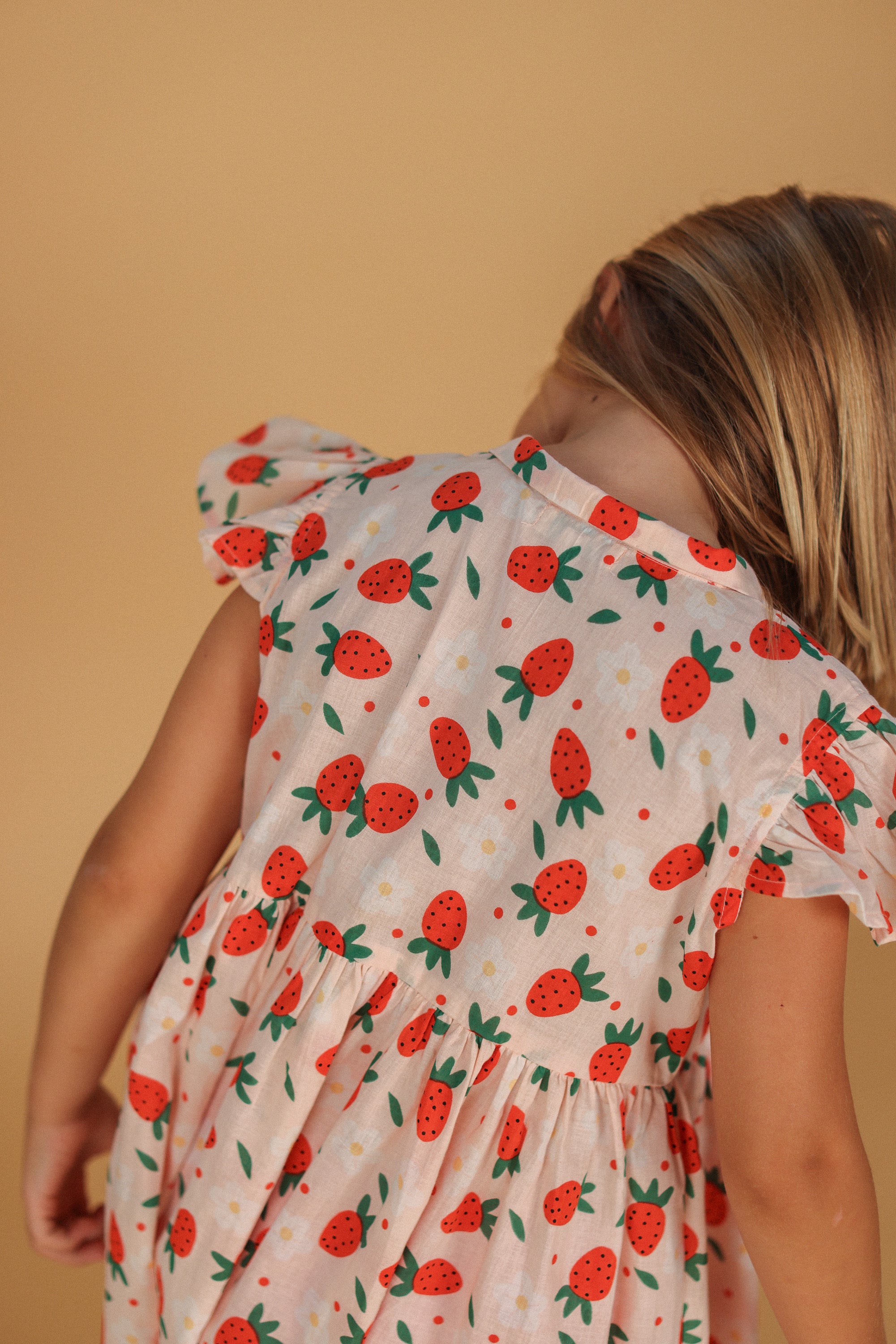 Kids Dress Strawberry Delight