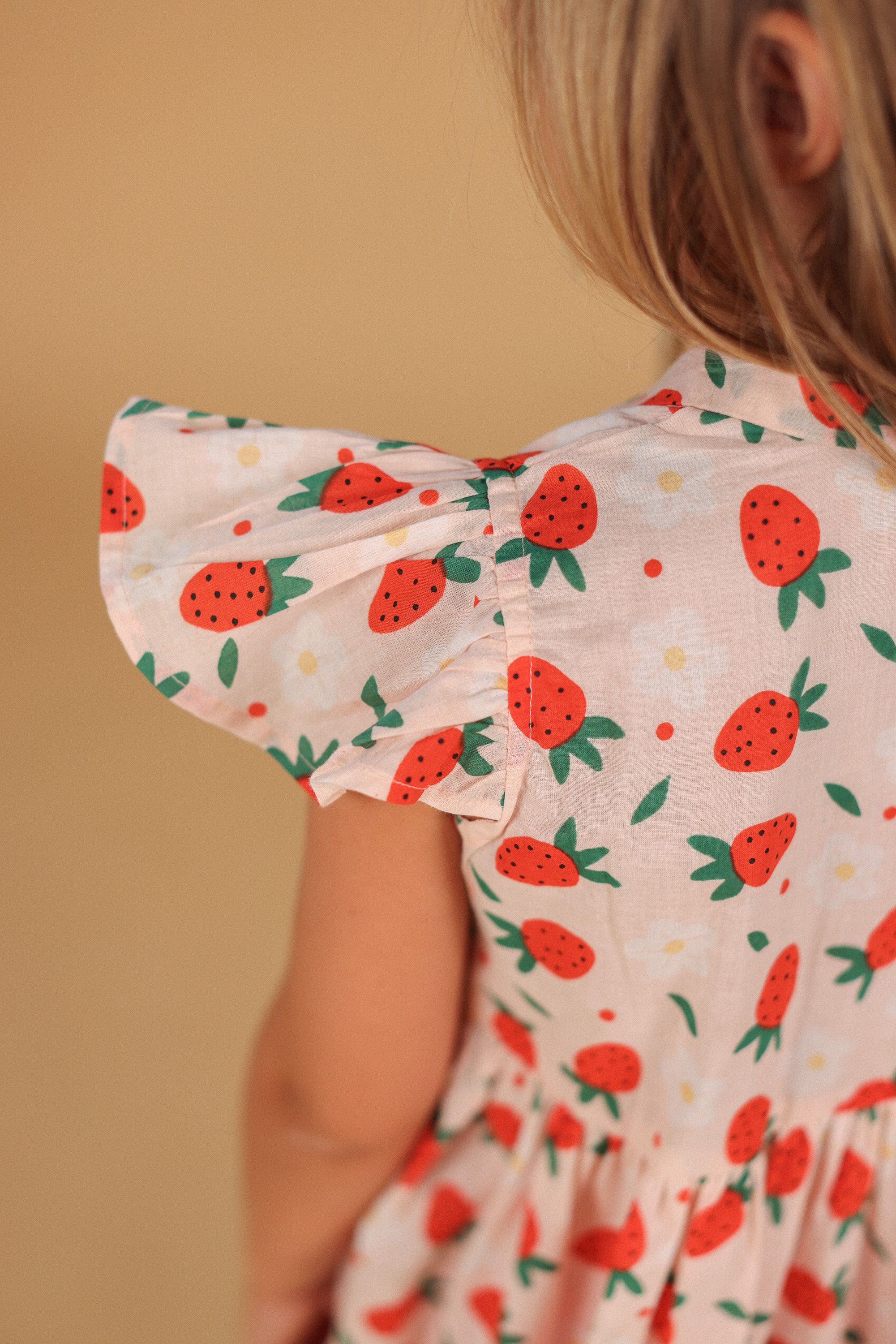 Kids Dress Strawberry Delight