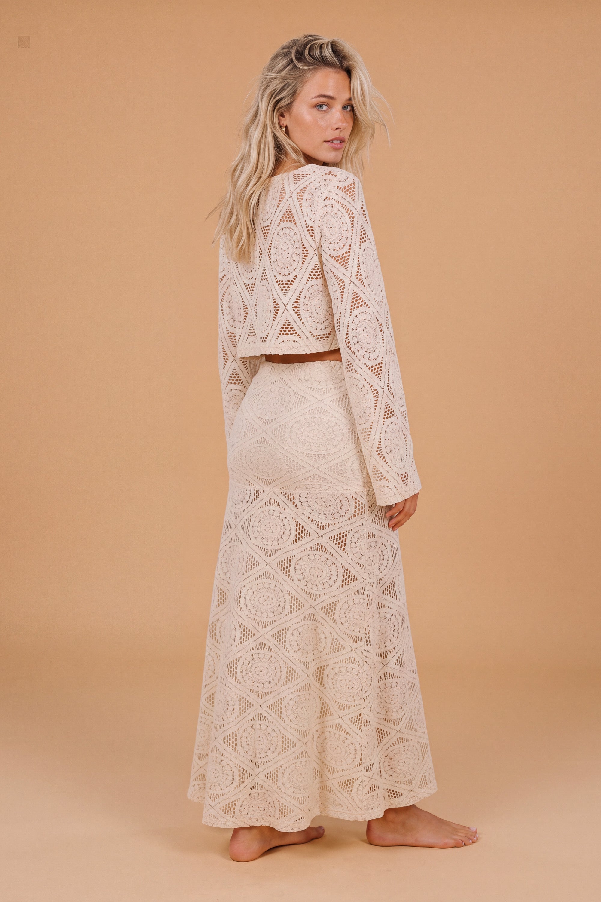 Skirt Amerina Cream Lace