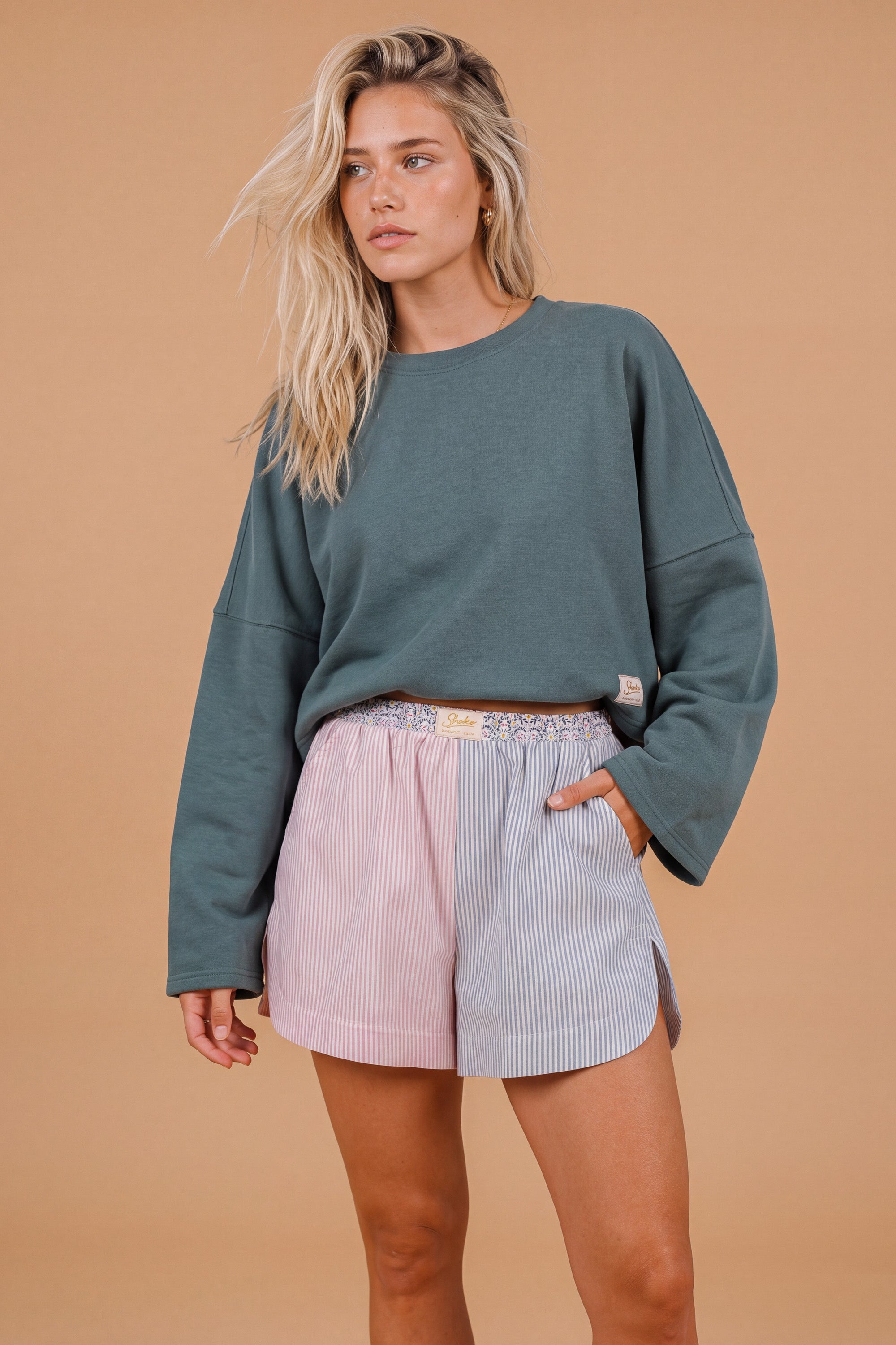 Sweatshirt Joe Petrol