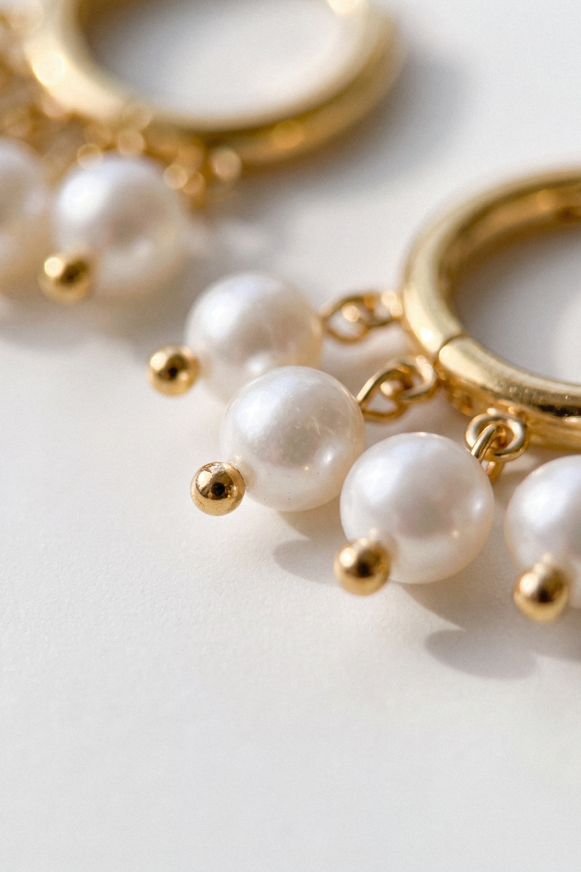 Earrings Pearl Blossom