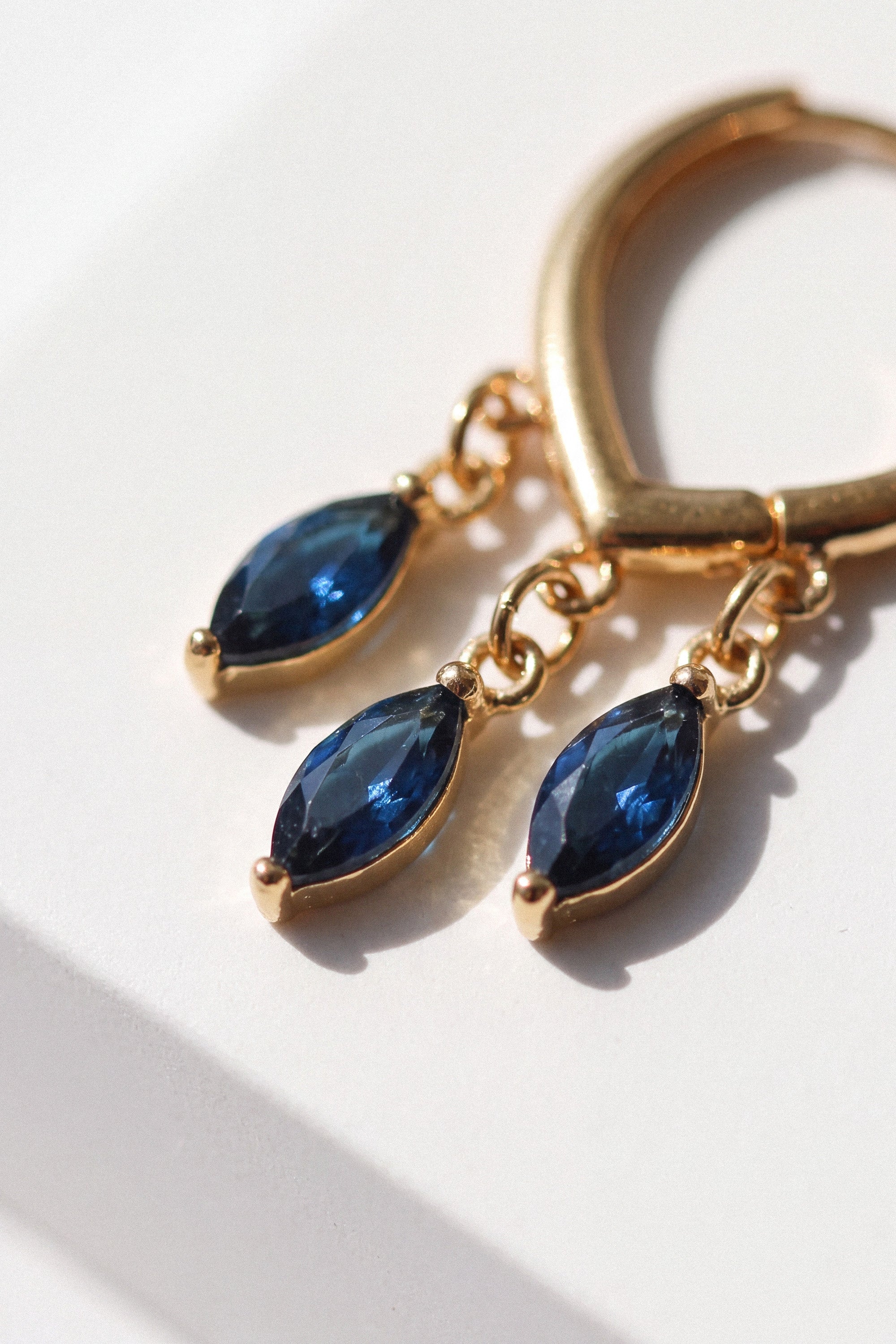 Earrings Midnight Drops