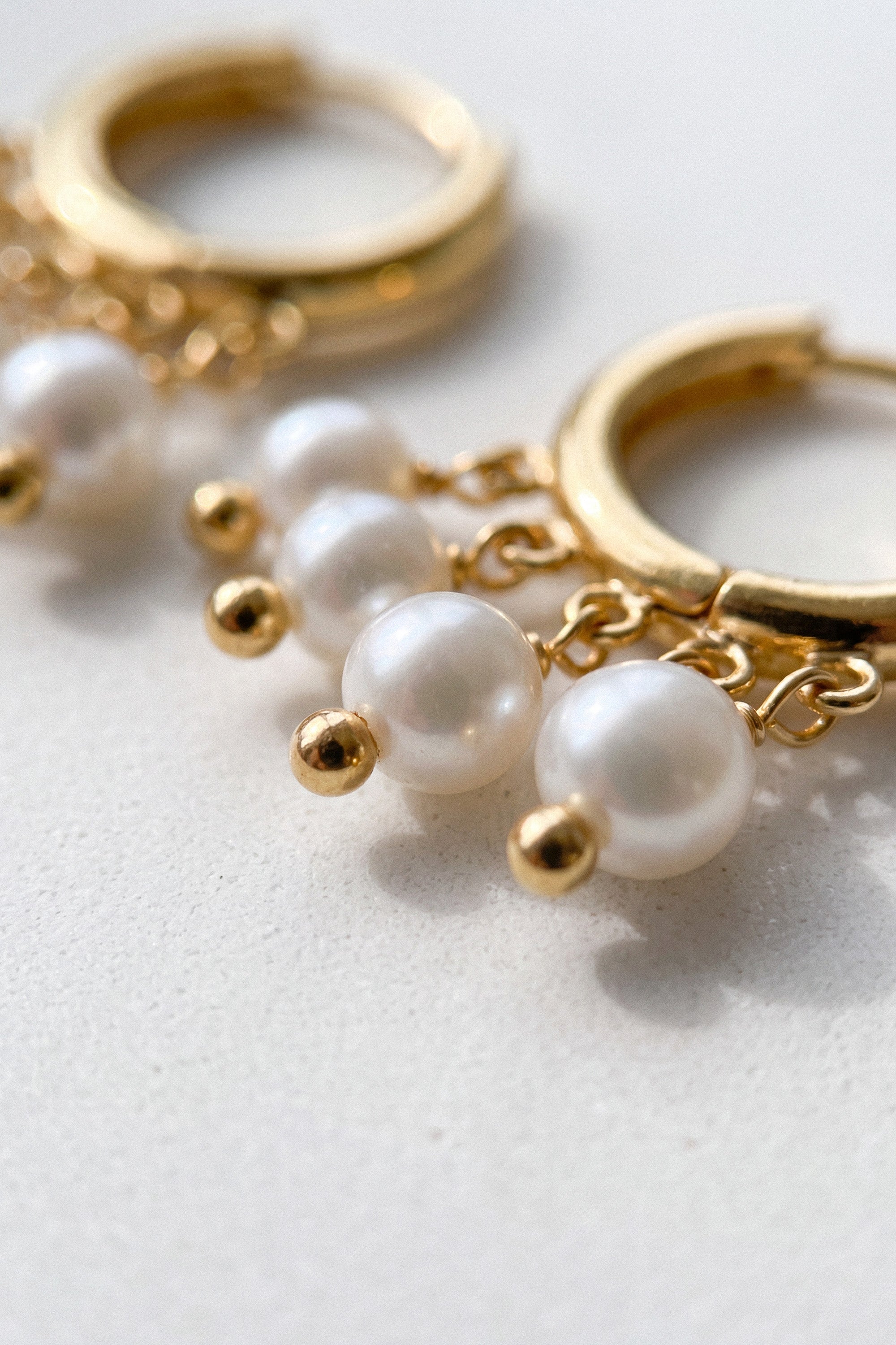 Earrings Pearl Blossom