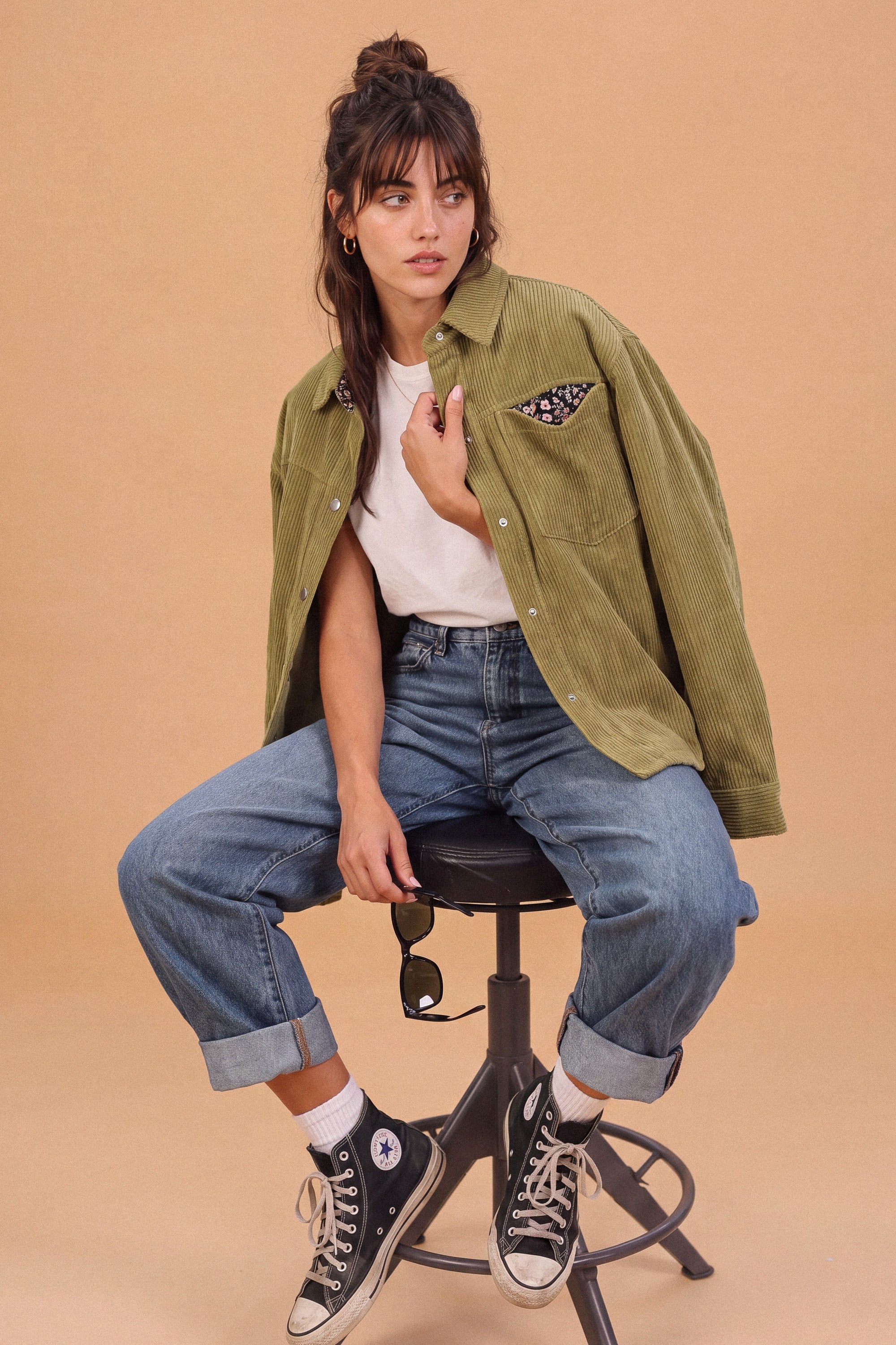 Jacke Calla Oliv