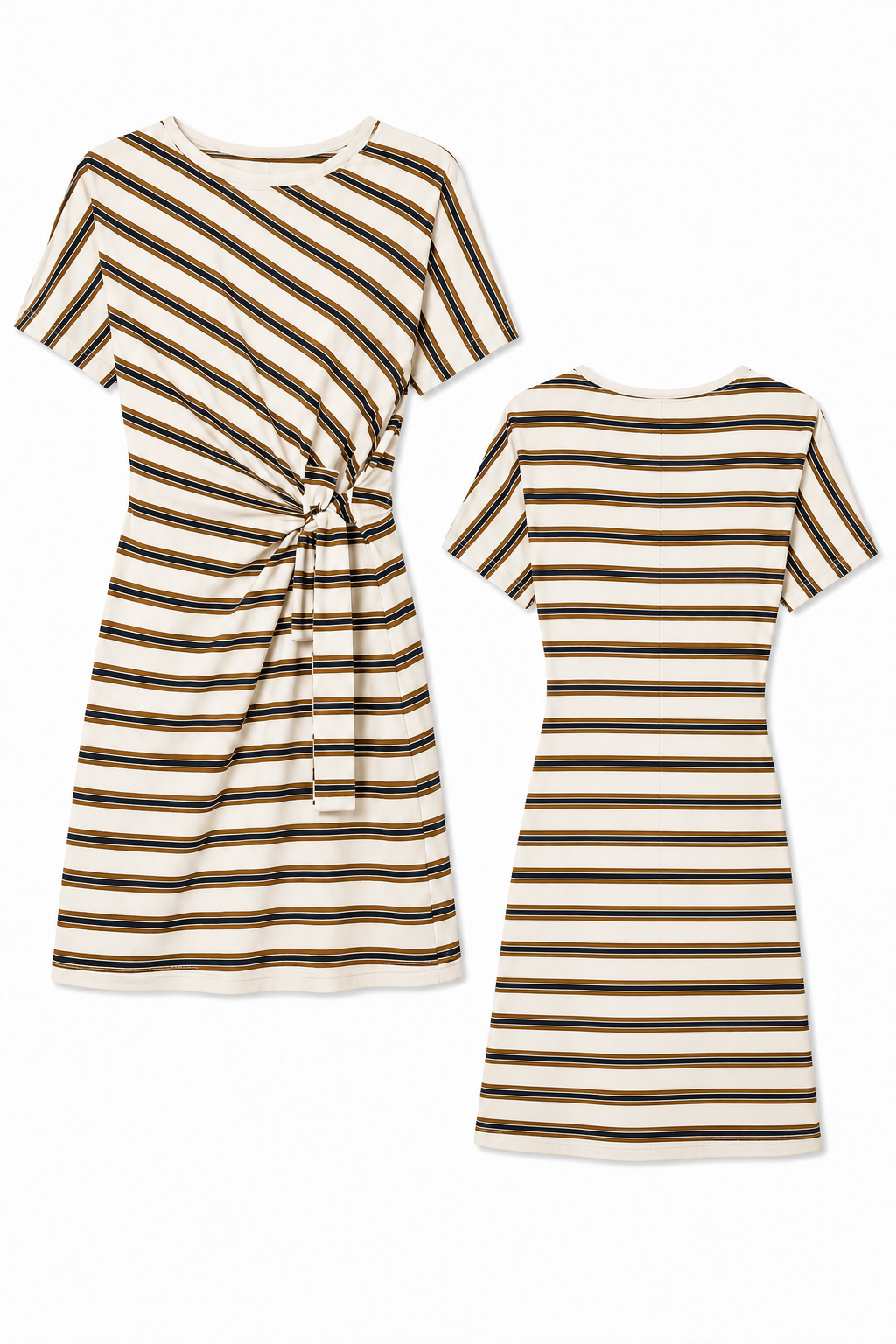 Dress Alba Cream Stripes