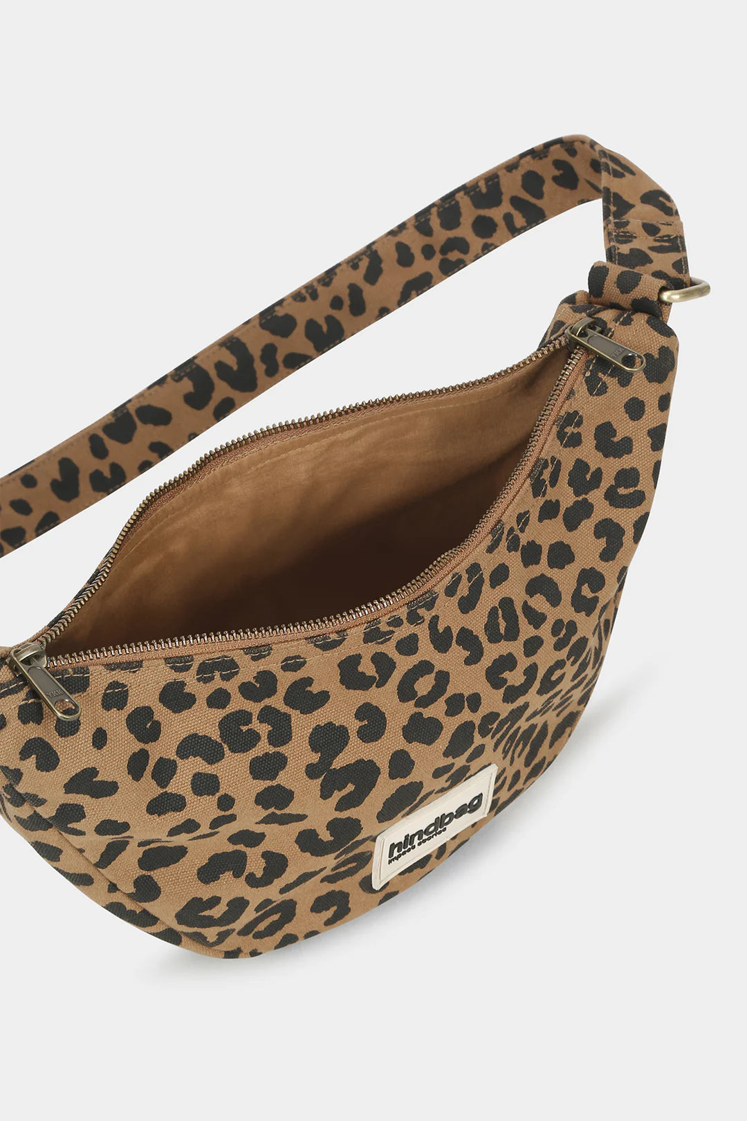 Half Moon Bag Andrea Leopard