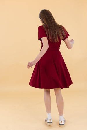 Dress Catherine Cherry Red