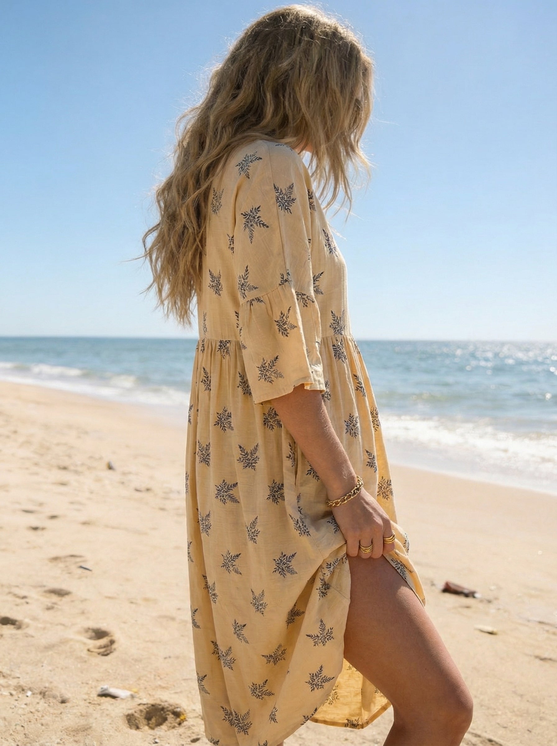 Dress Marvina Dusty Yellow