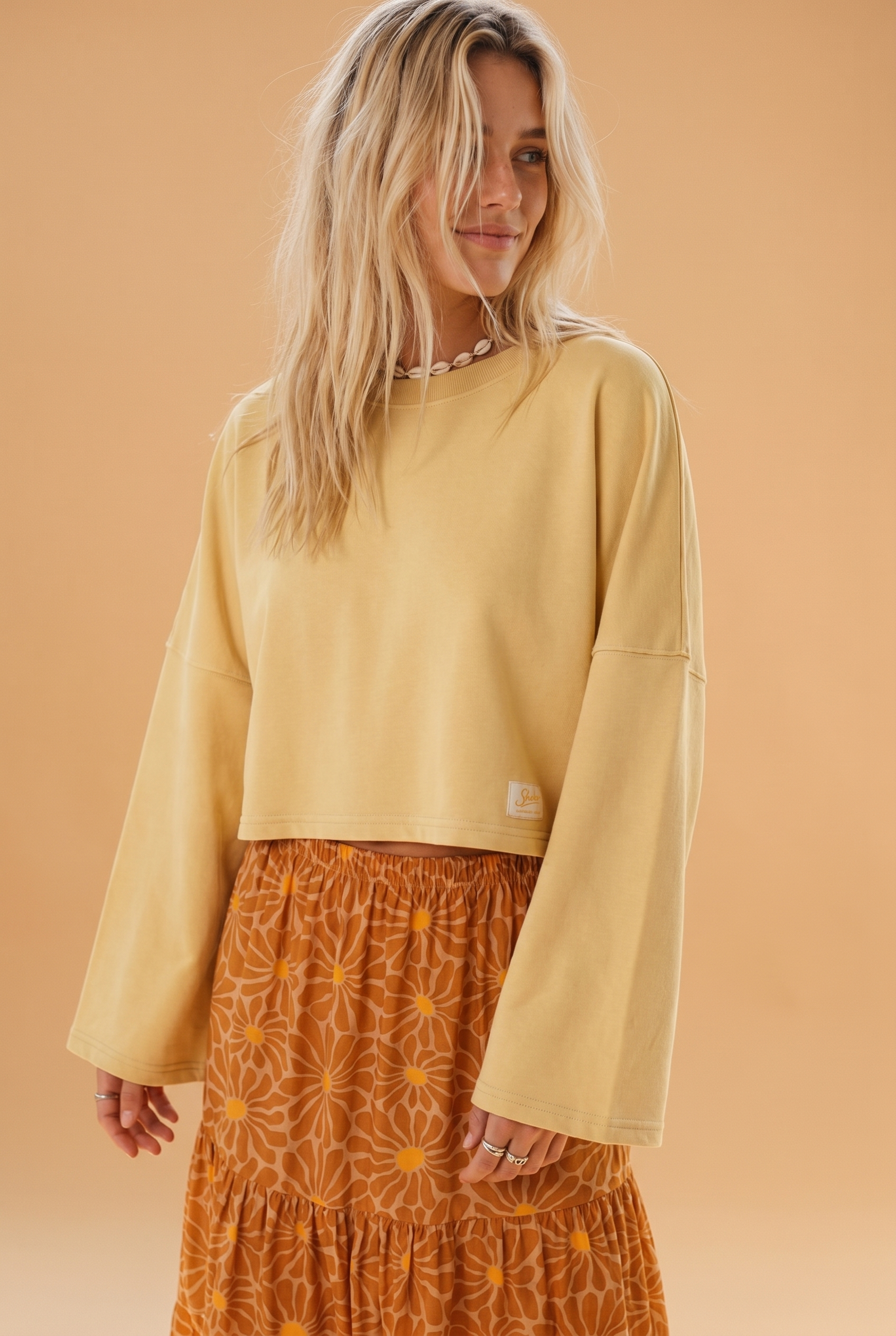 Sweatshirt Joe Mustard