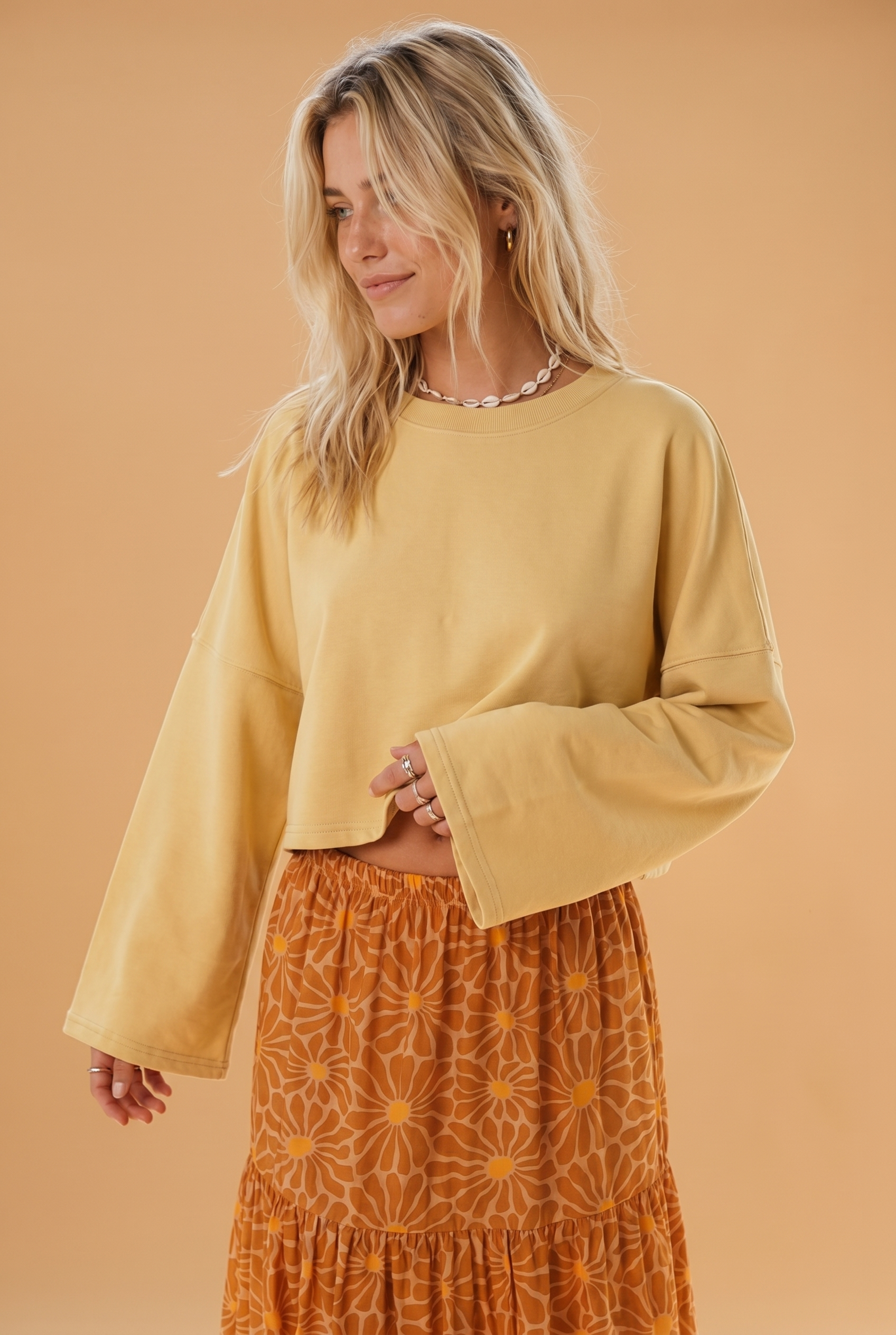 Sweatshirt Joe Mustard