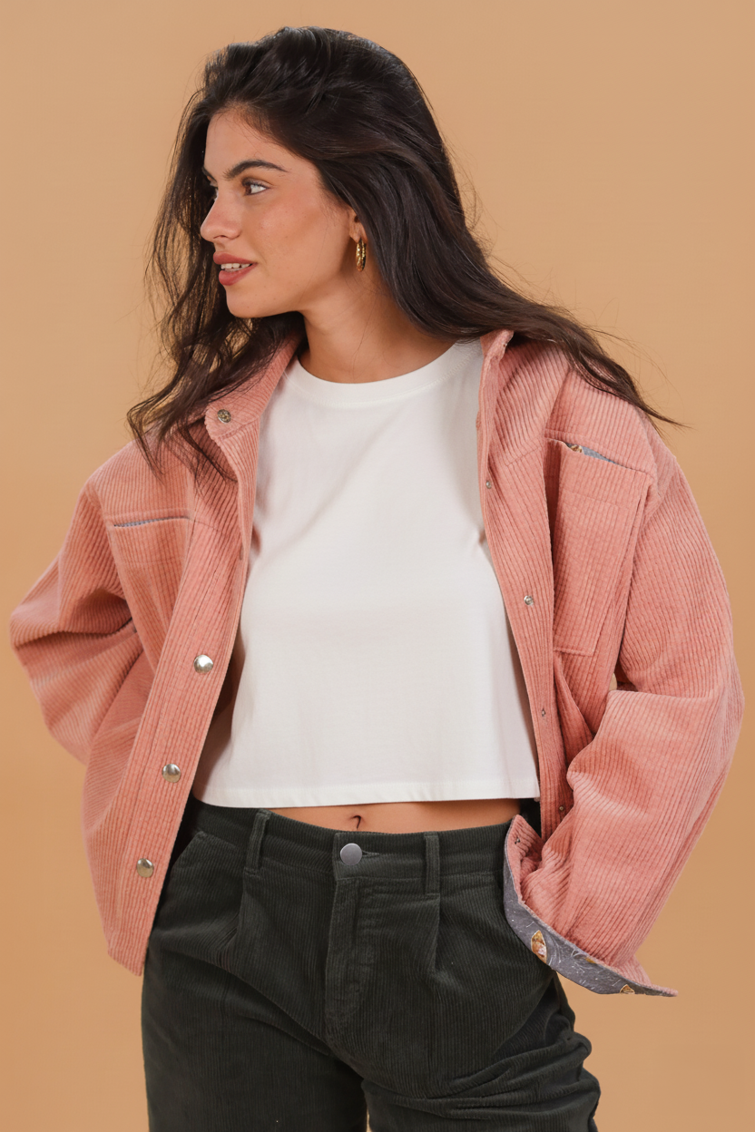 Jacke Calla Staubrose Booten