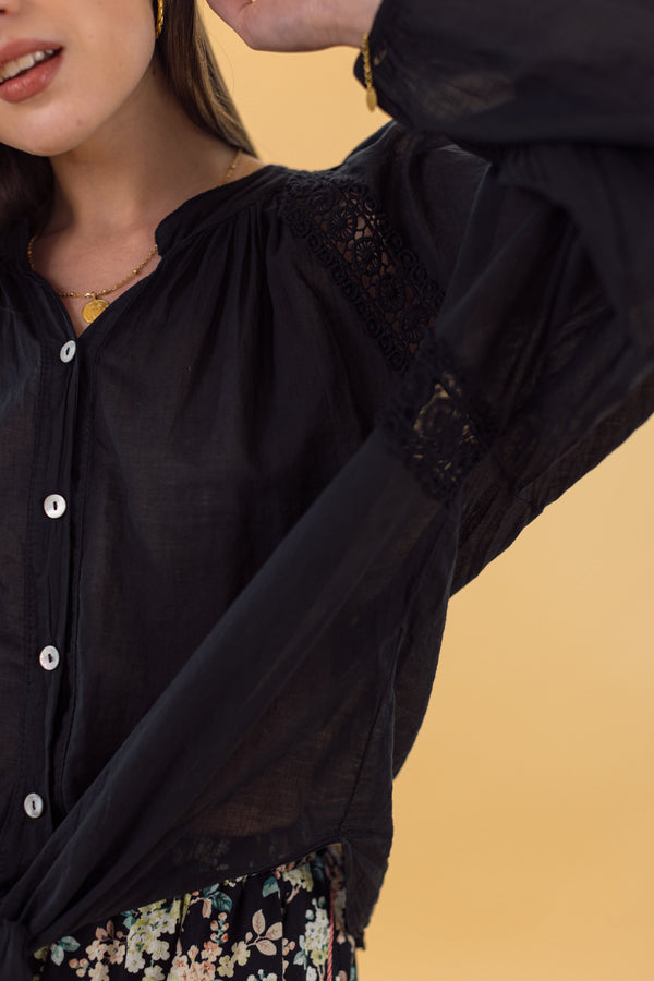 Shirt Tamsin Black One Size (S-M) / Black