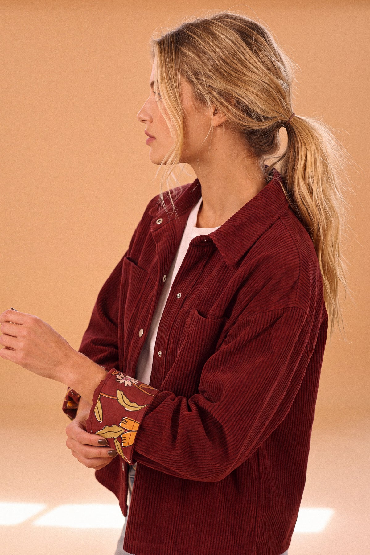 Jacket Calla Burgundy