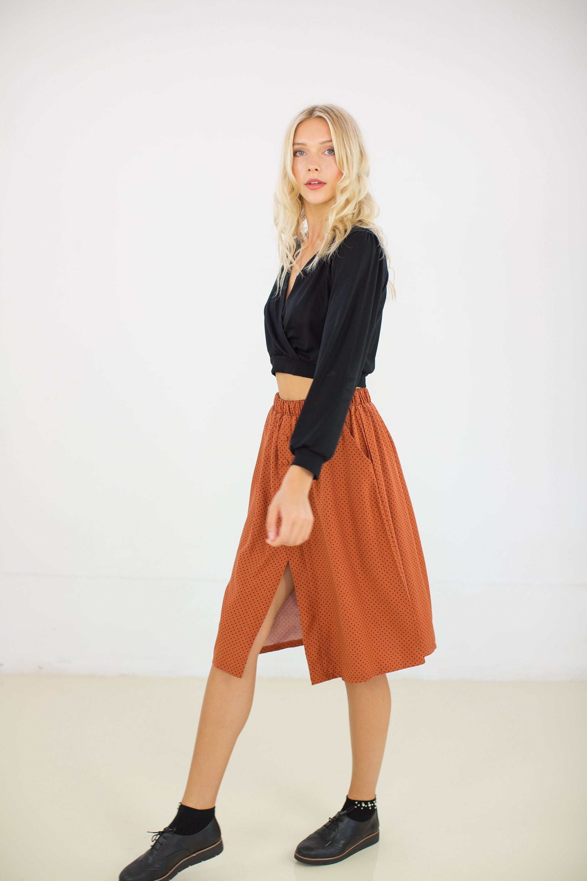 Crop Top Petra Black