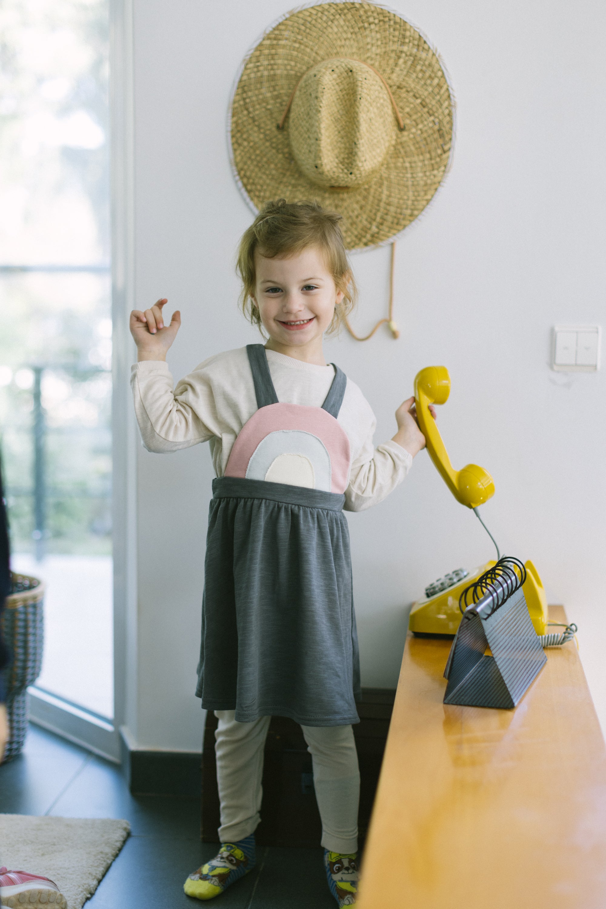 Kids Dress Selina Rainbow