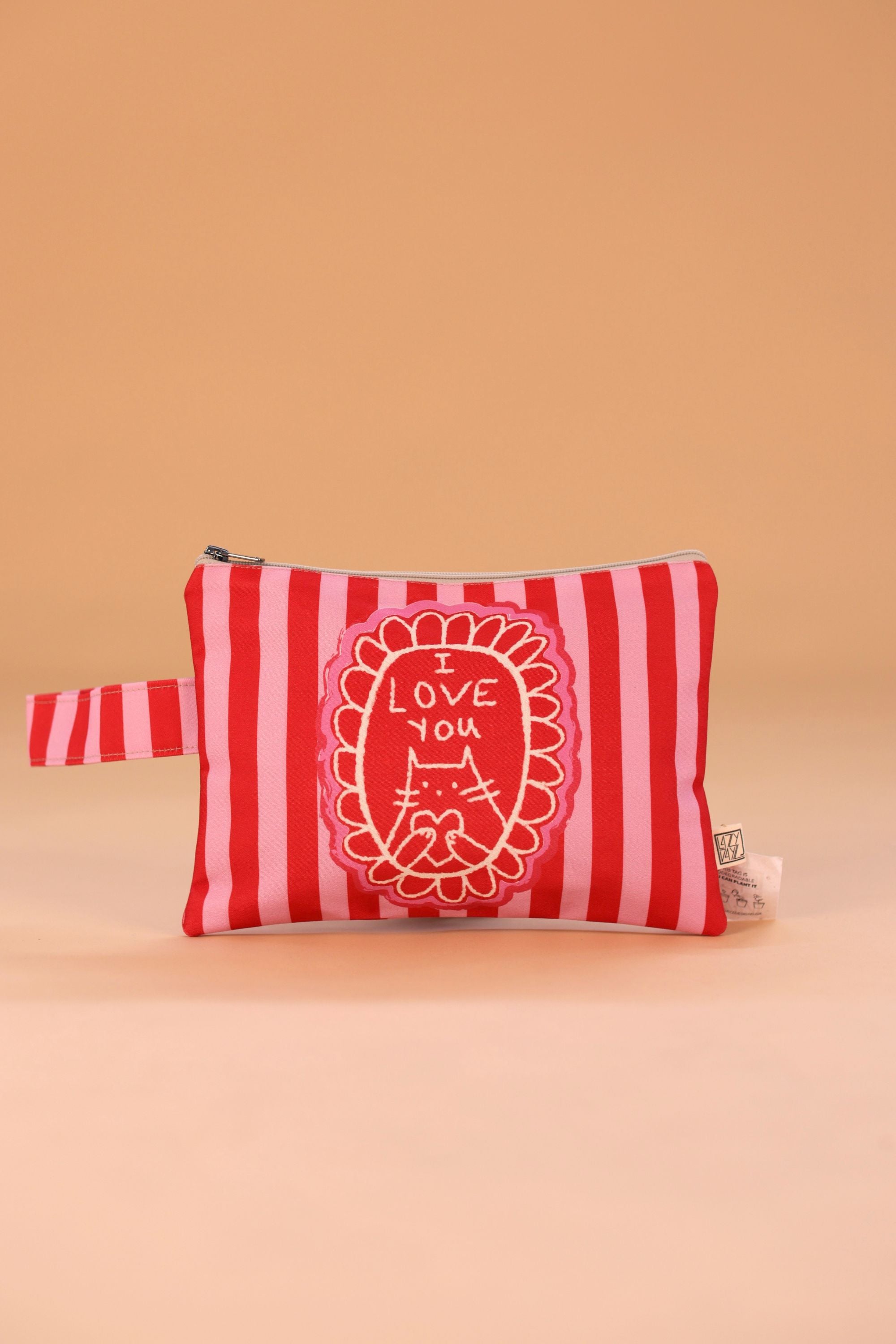 Pouch Striped Love