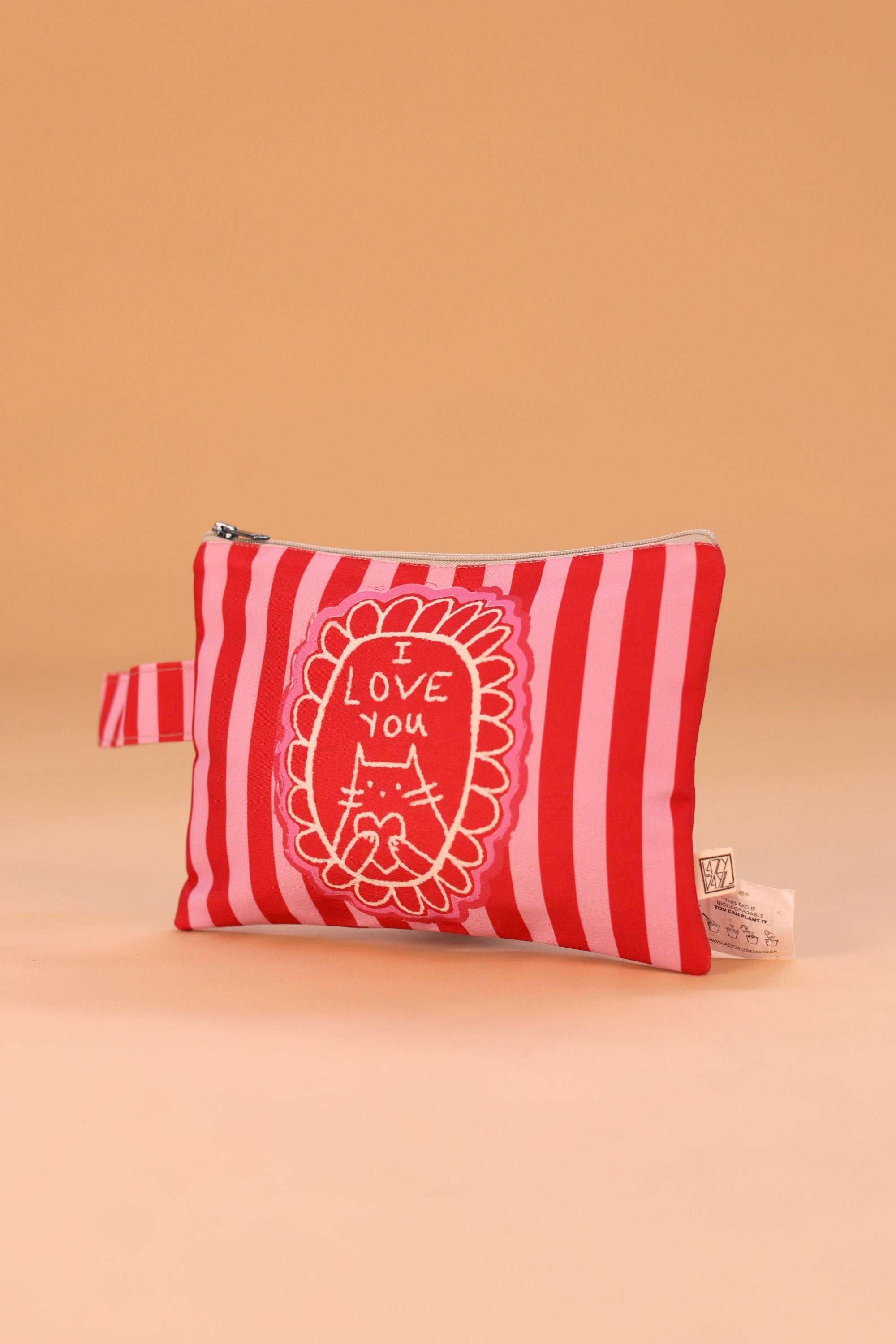 Pouch Striped Love