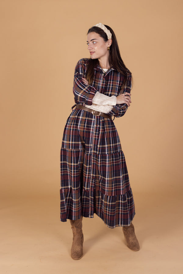 Kleid Madigan Plaid