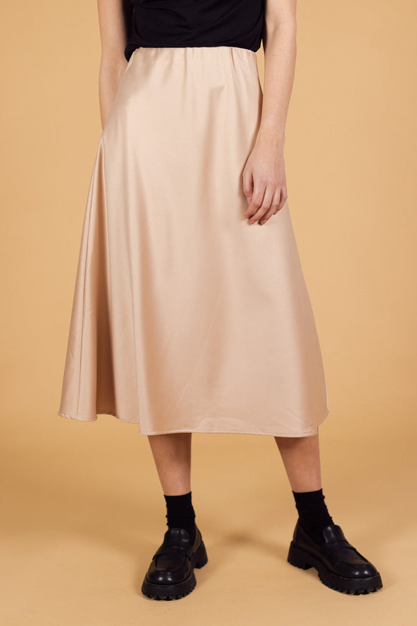 Skirt Sonne Sand Satin