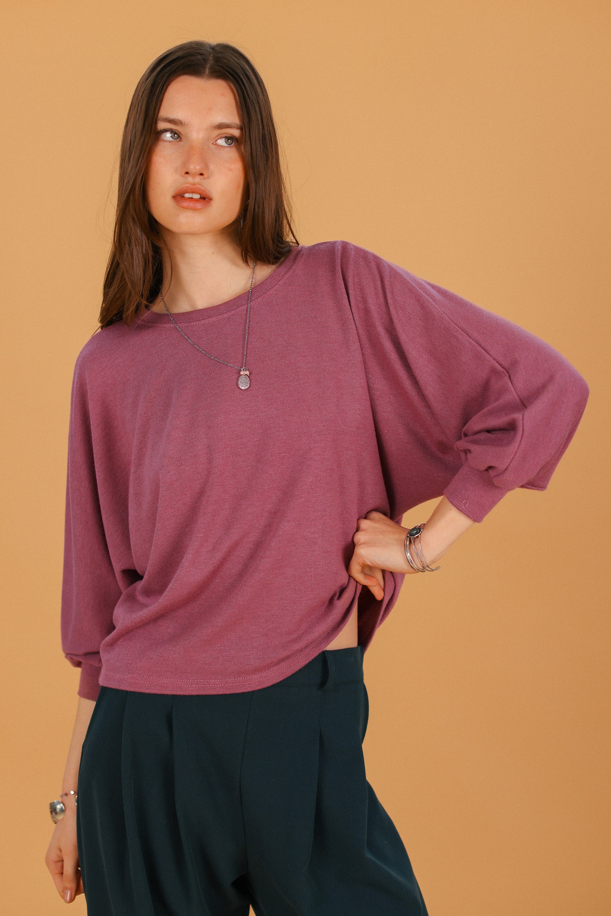 Sweater Idris Dusty Purple