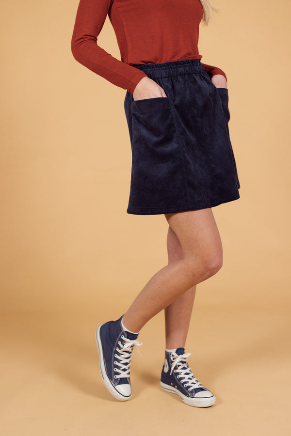 Skirt Cher Navy Blue