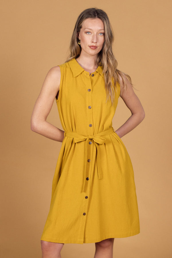 Dress Esli Mustard