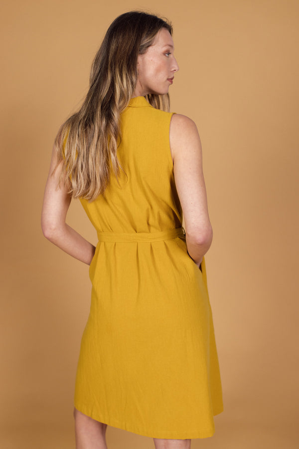 Dress Esli Mustard