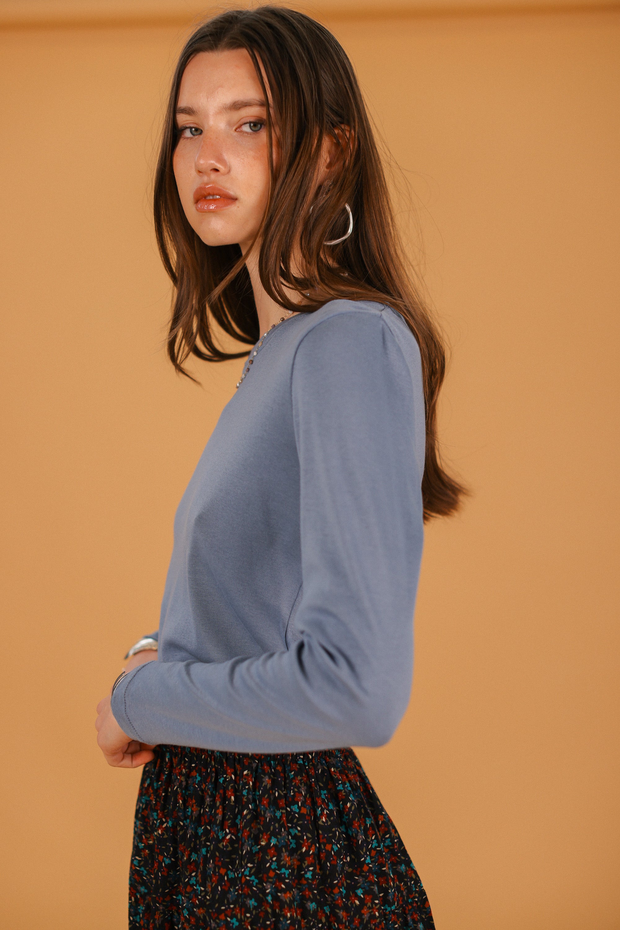 Top Marlena Light Blue