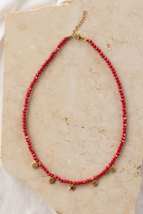 Necklace Sea Red