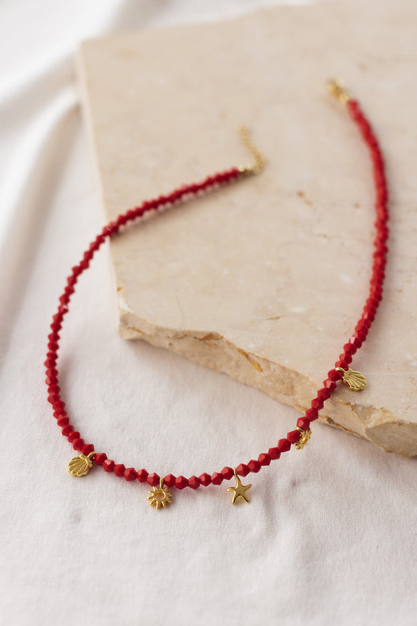 Necklace Sea Red