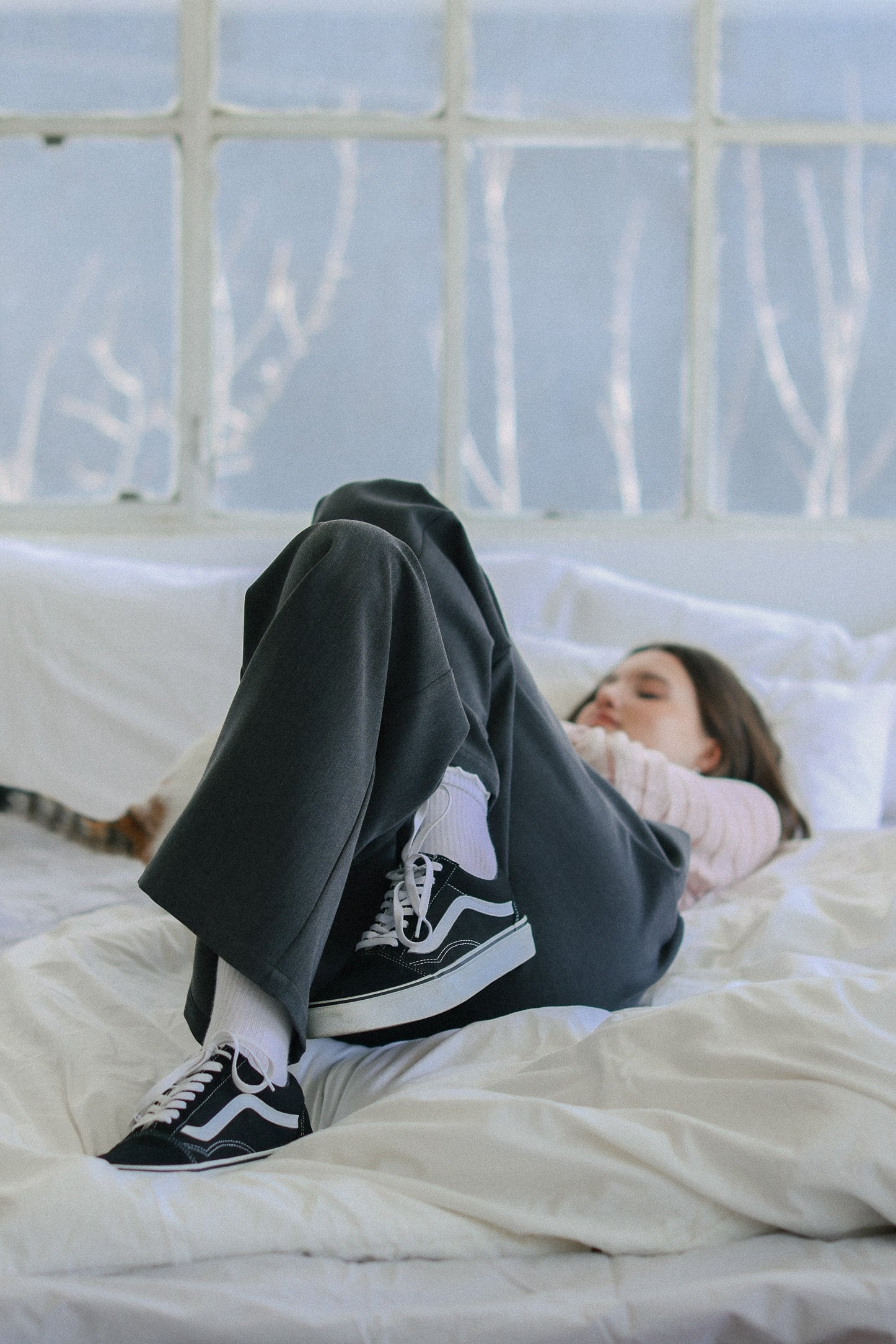 Trousers Vina Charcoal Grey