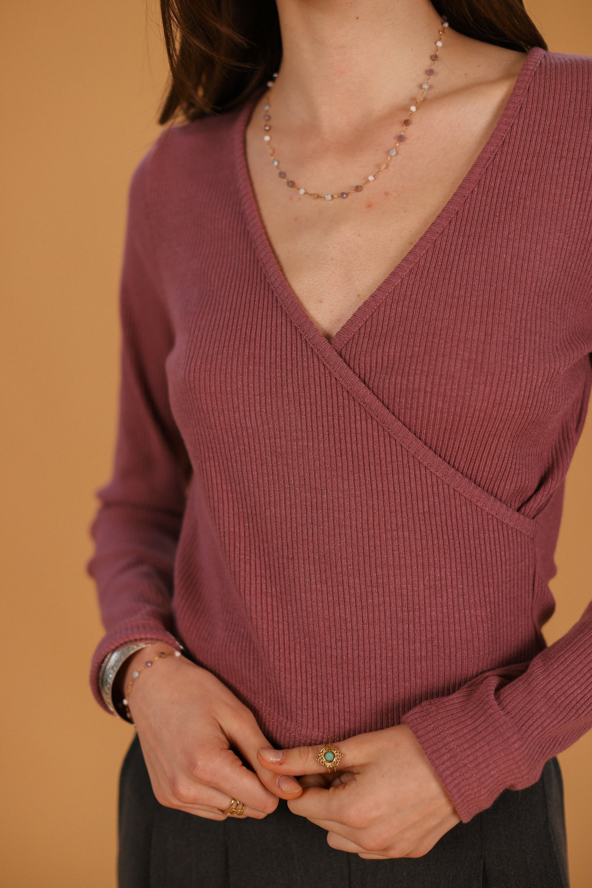 Top Sol Dusty Purple