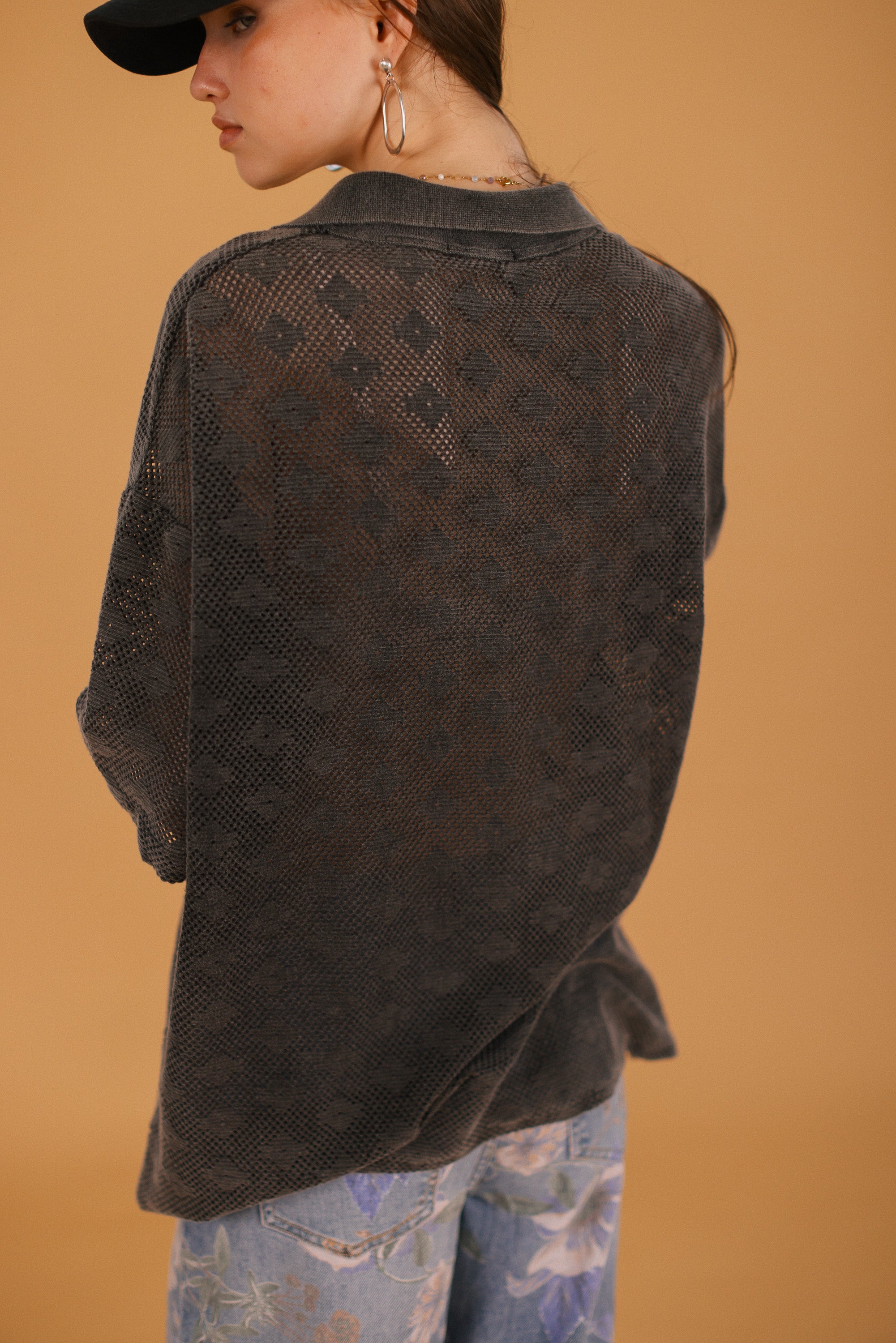 Shirt Elio Stonewashed Grey