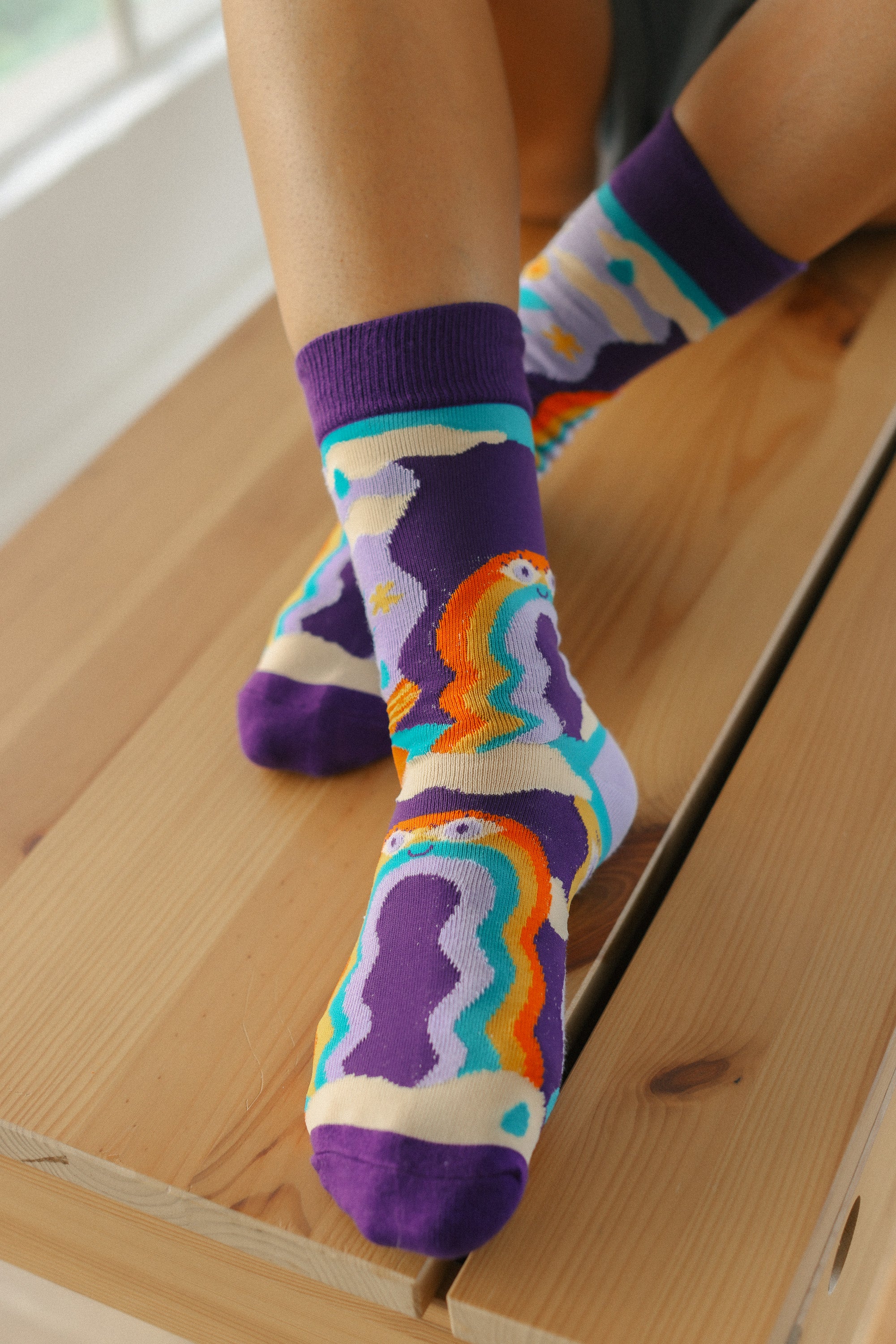Socks Groovy Rainbow